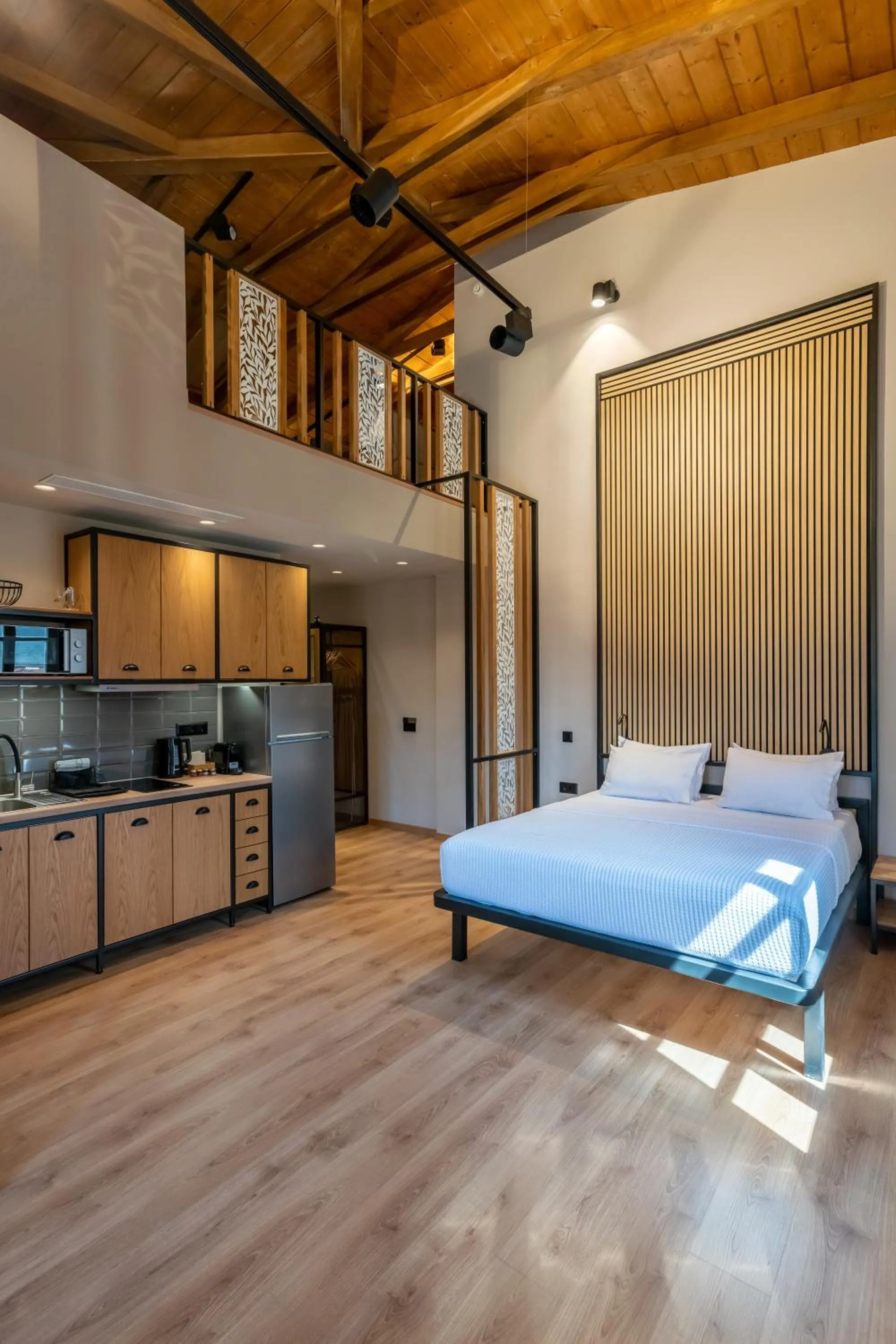 Bed in Kraka Apartments