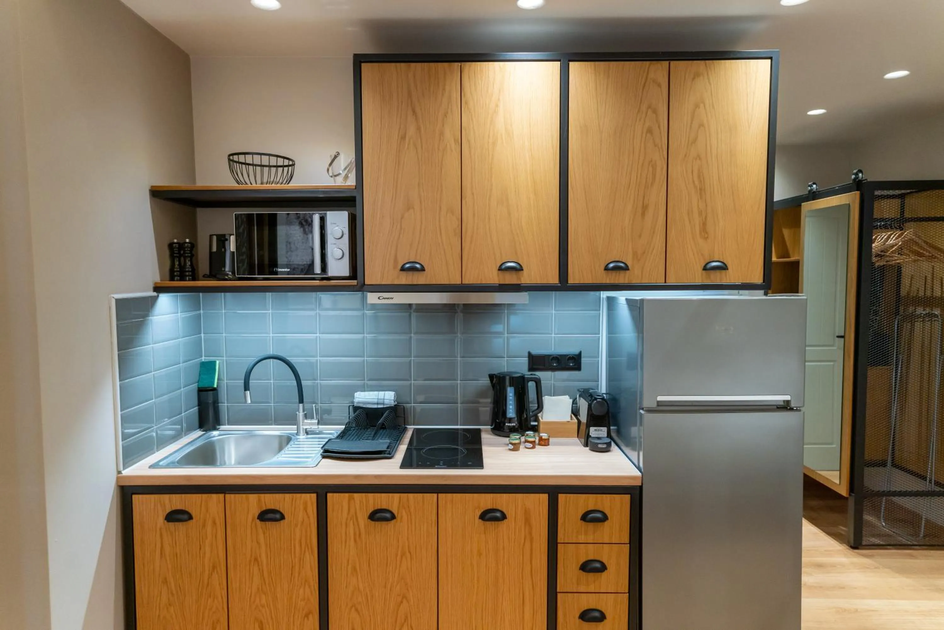 Coffee/tea facilities in Kraka Apartments