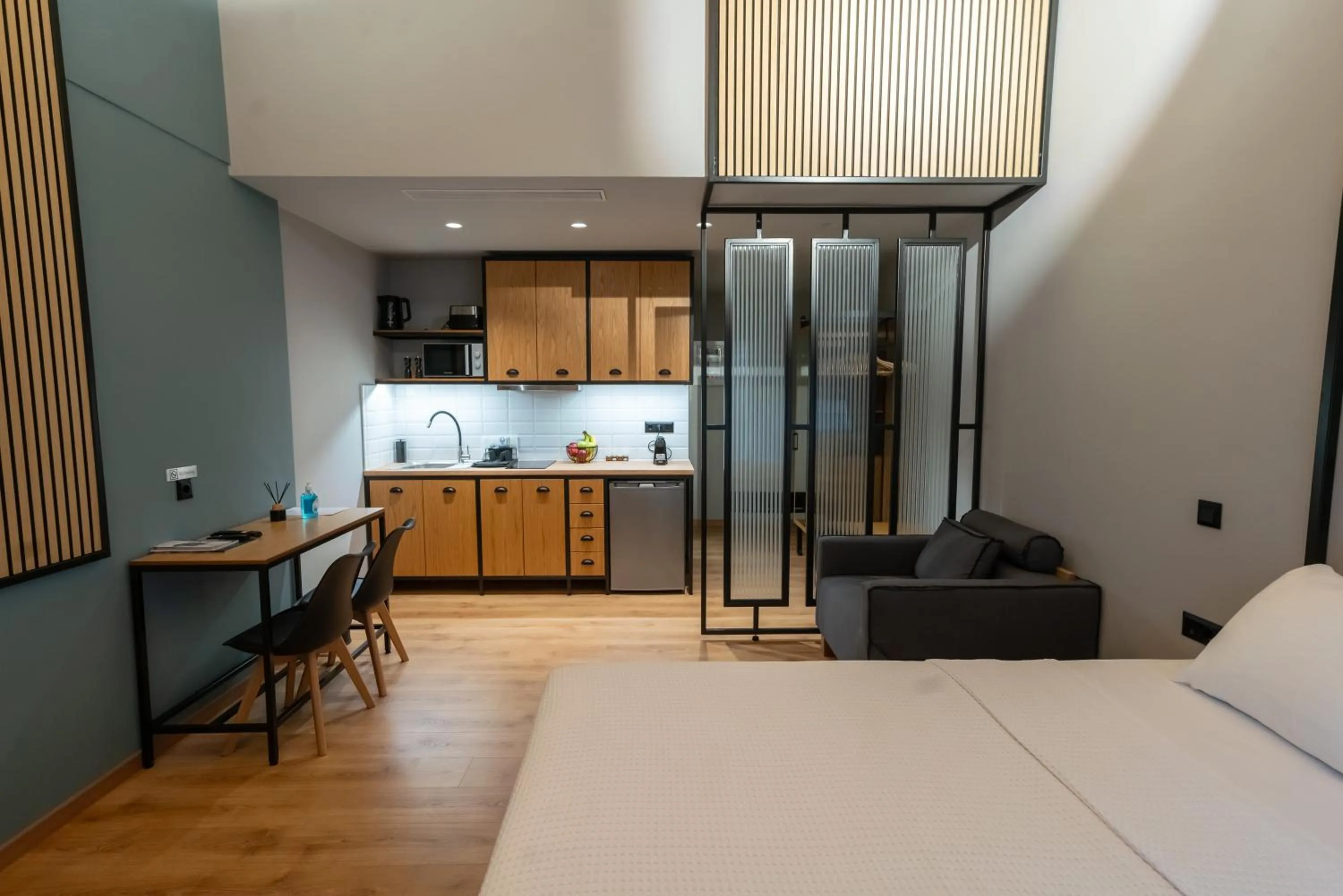 Bed in Kraka Apartments