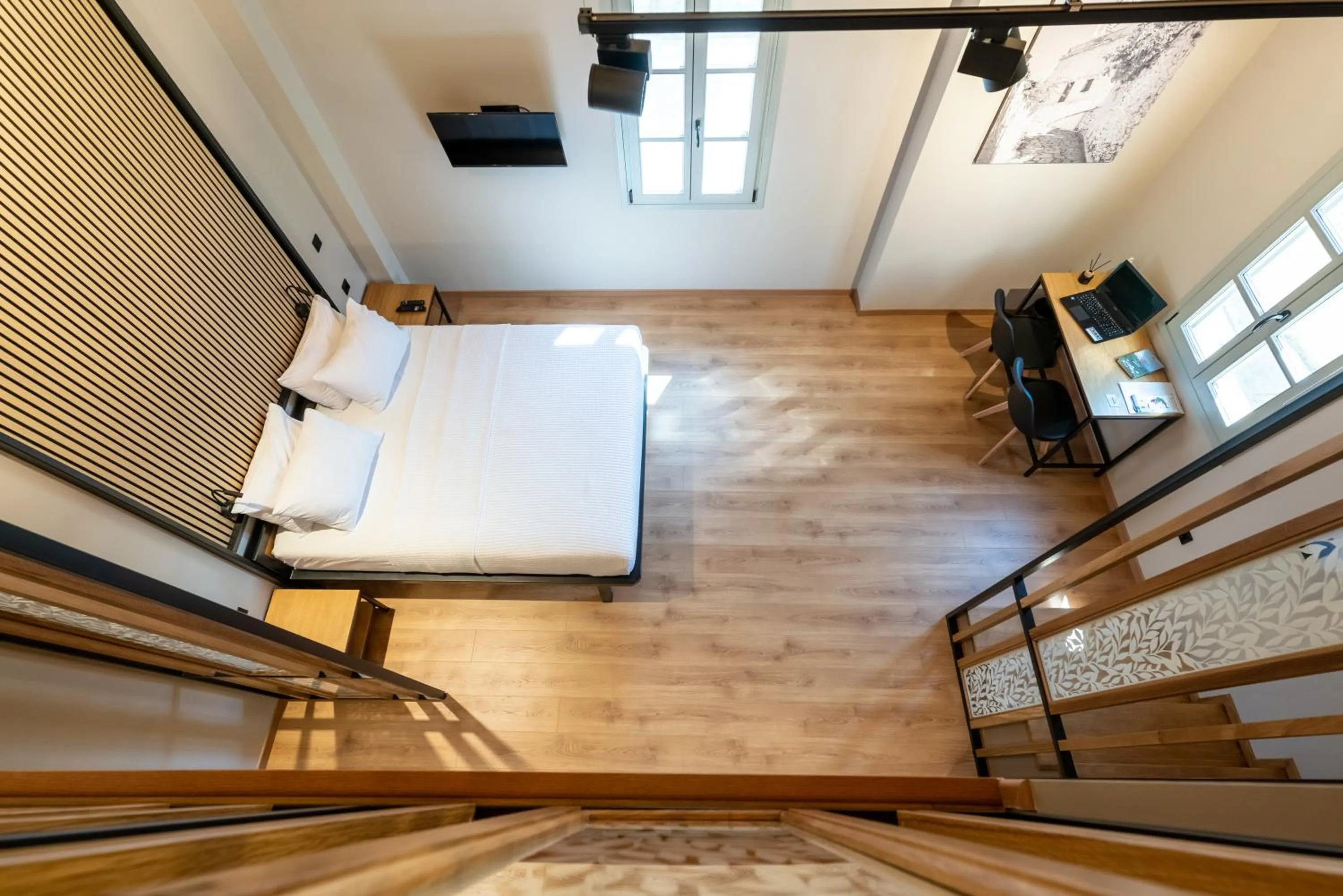 Bed in Kraka Apartments