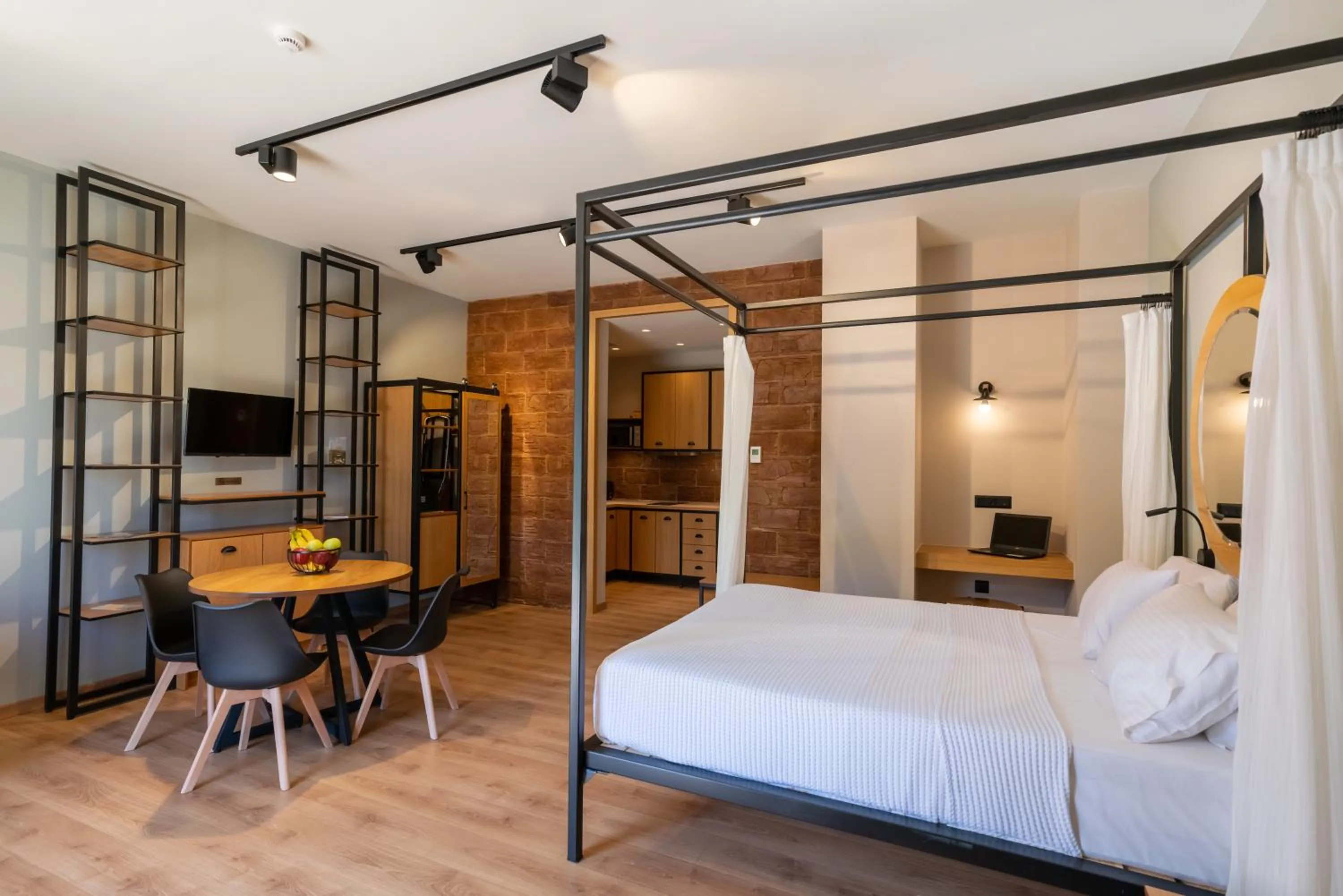 Bed in Kraka Apartments