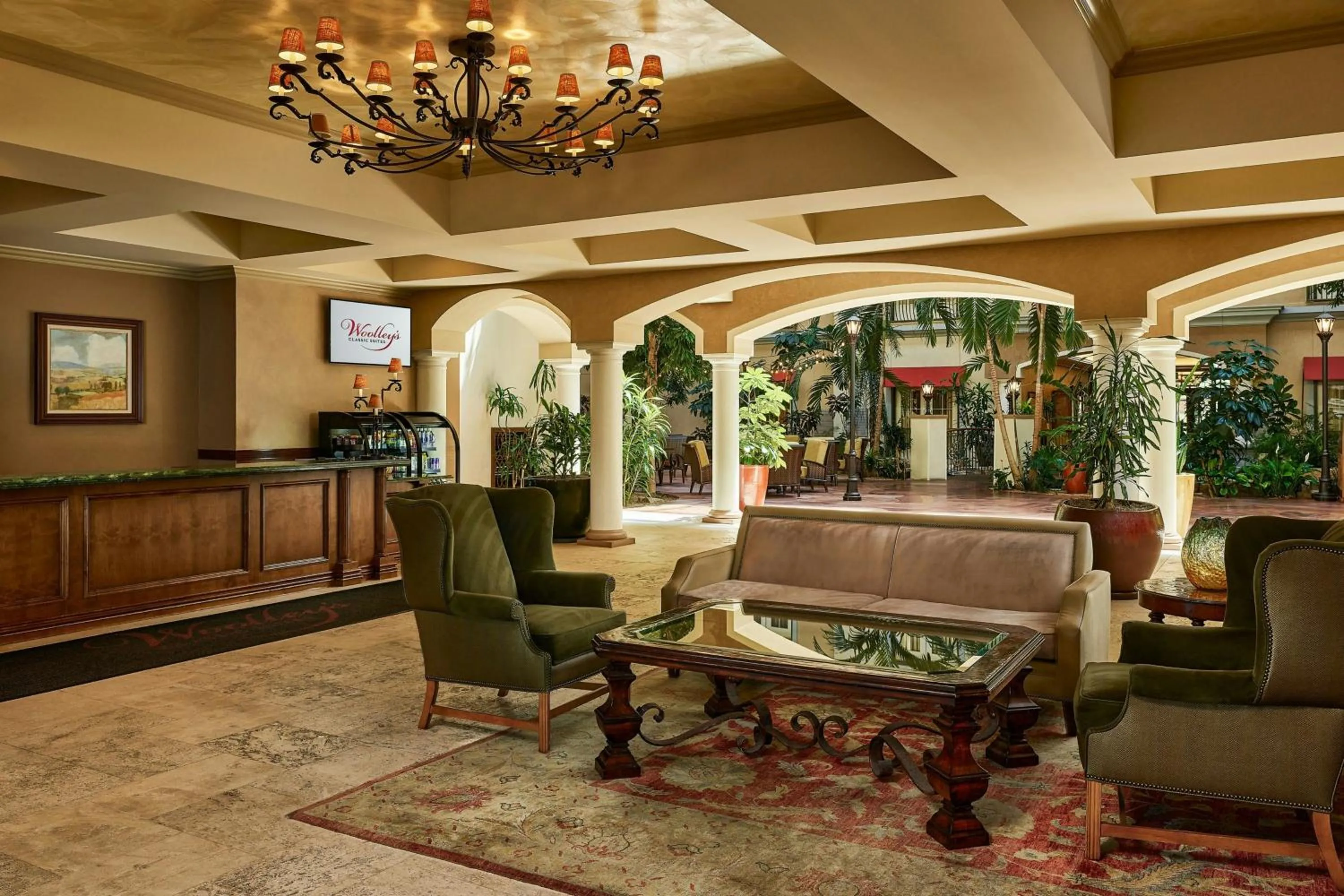 Lobby or reception in Woolley's Classic Suites