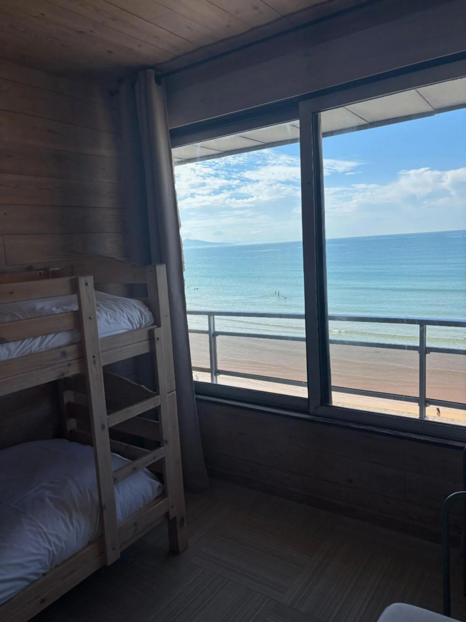 Sea view, Bed in Carlina Lodge