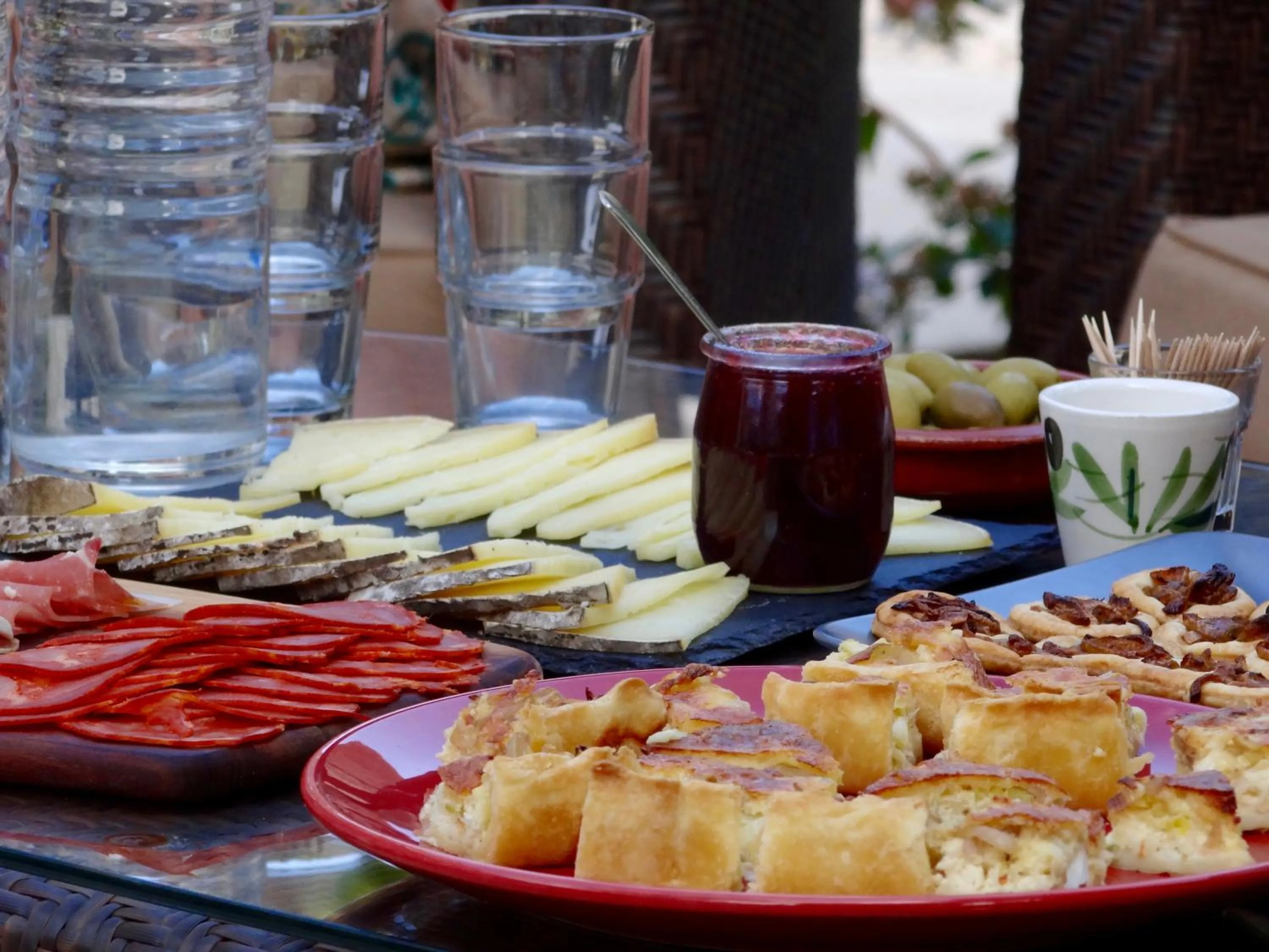 Food in Bed & Breakfast L'Orangerie