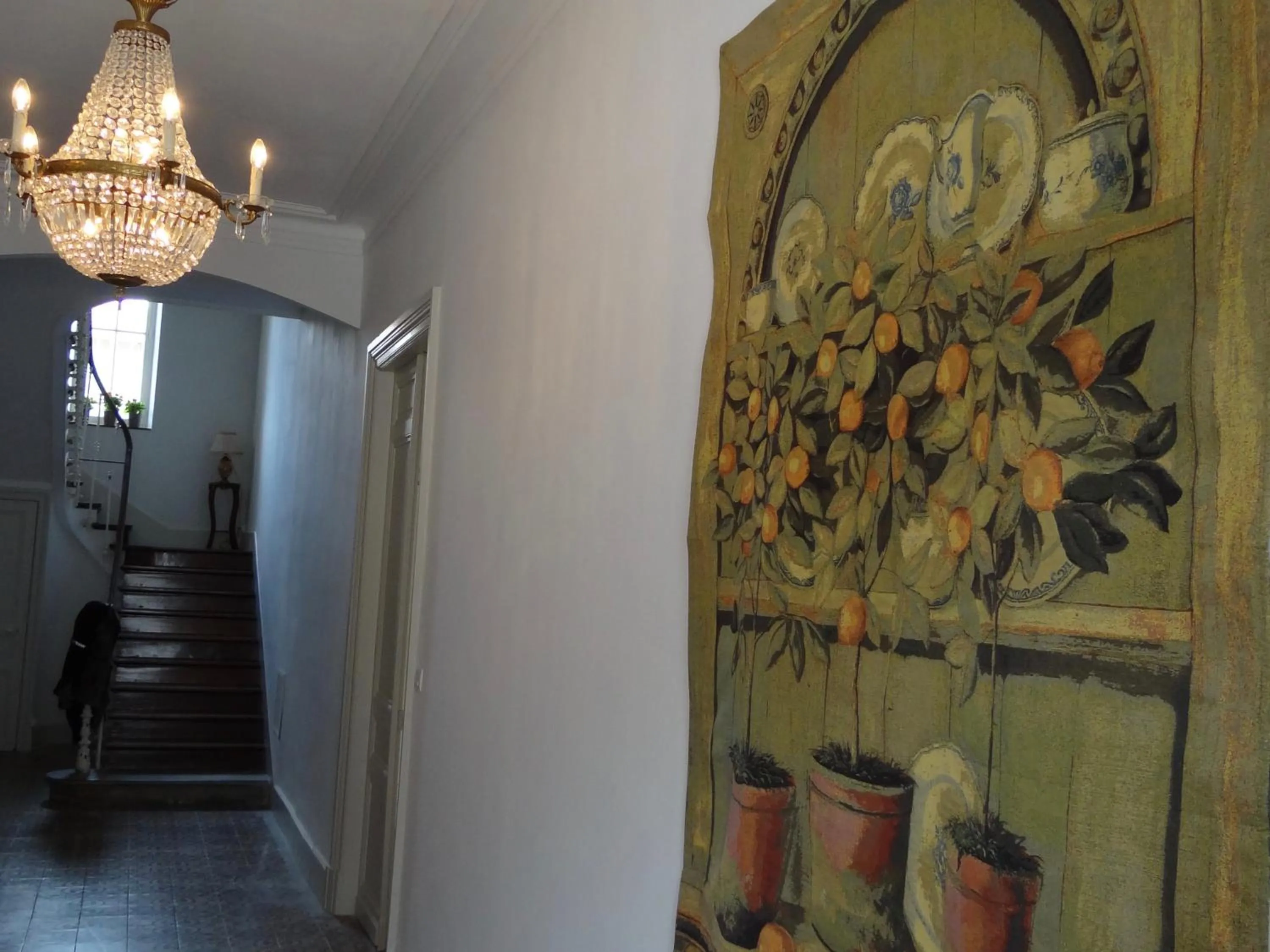 Decorative detail, Bathroom in Bed & Breakfast L'Orangerie