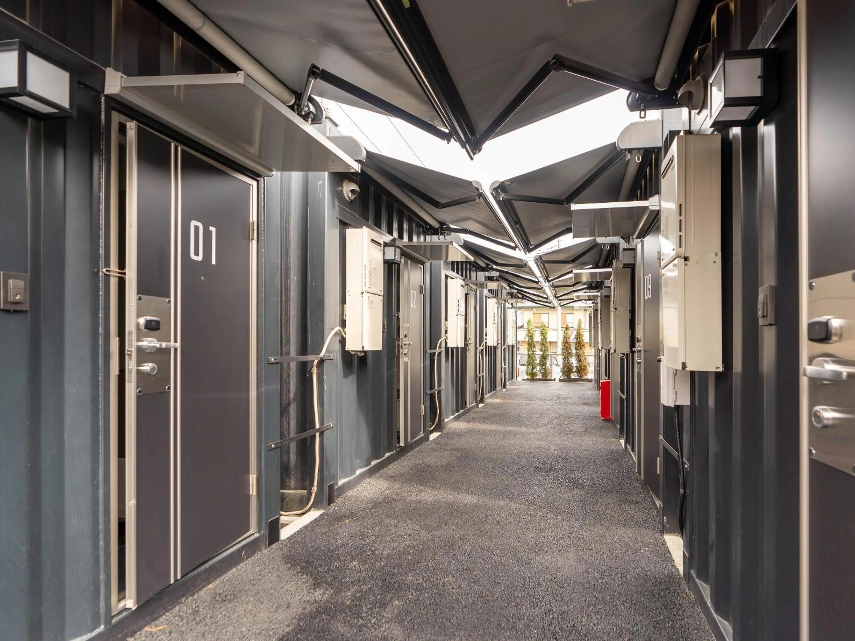 Property building in HOTEL R9 The Yard Mokainter