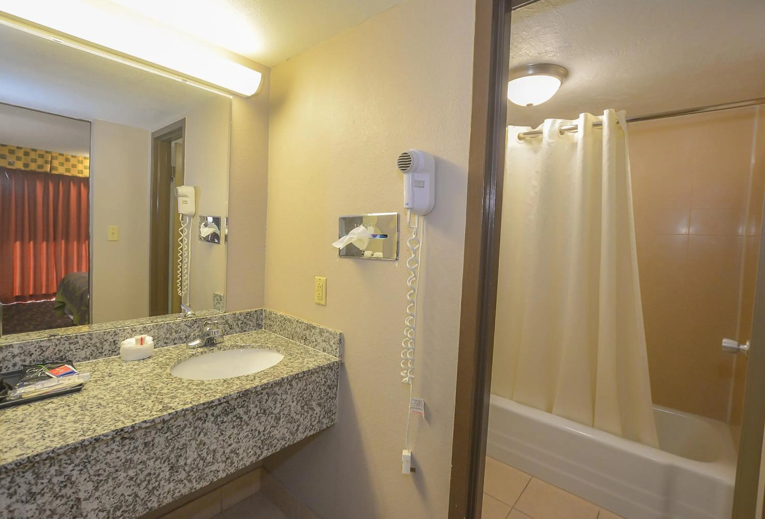 Bathroom in Super 8 by Wyndham Norman