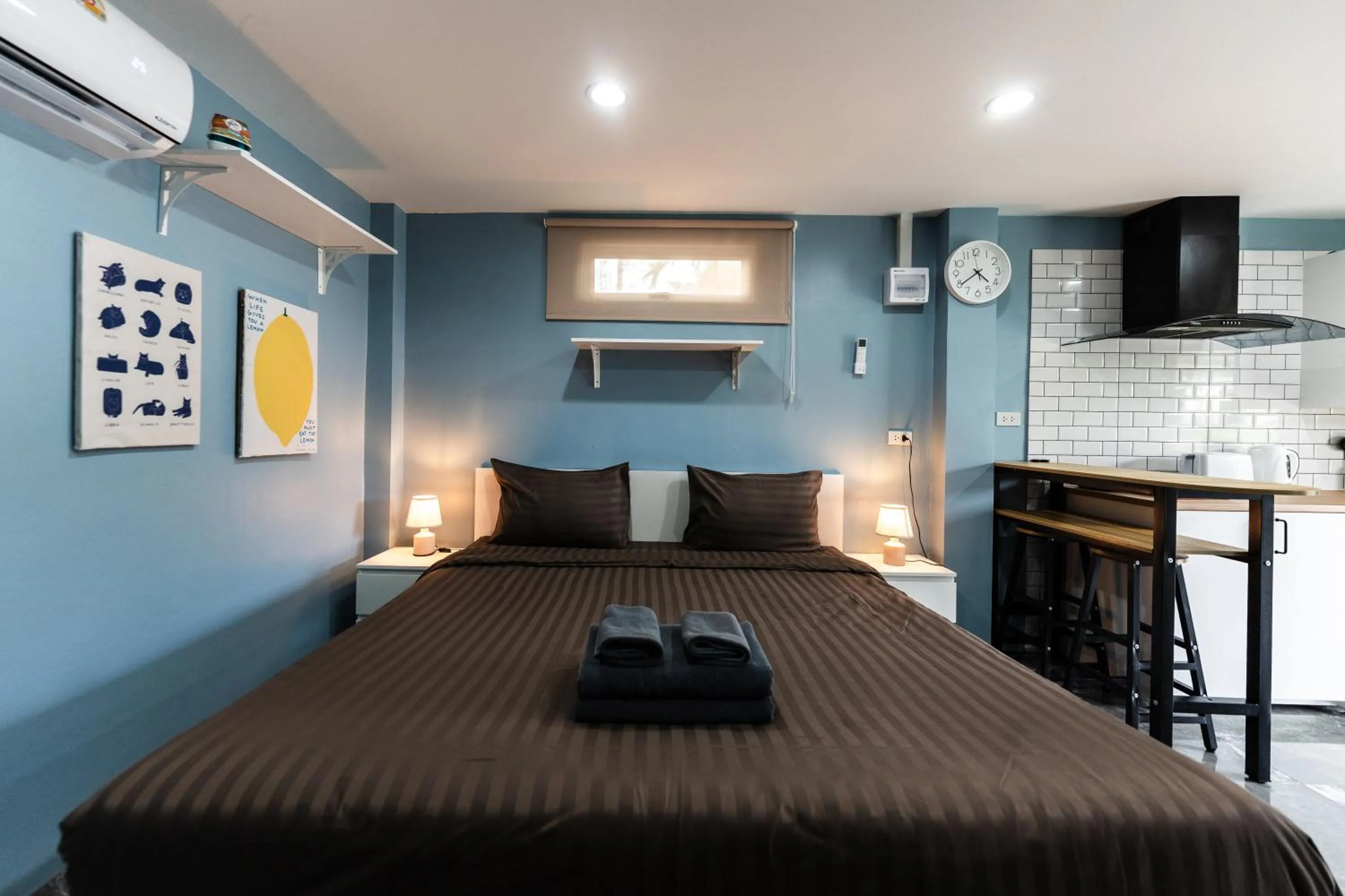 Bed in Apollo Hotel Chalong