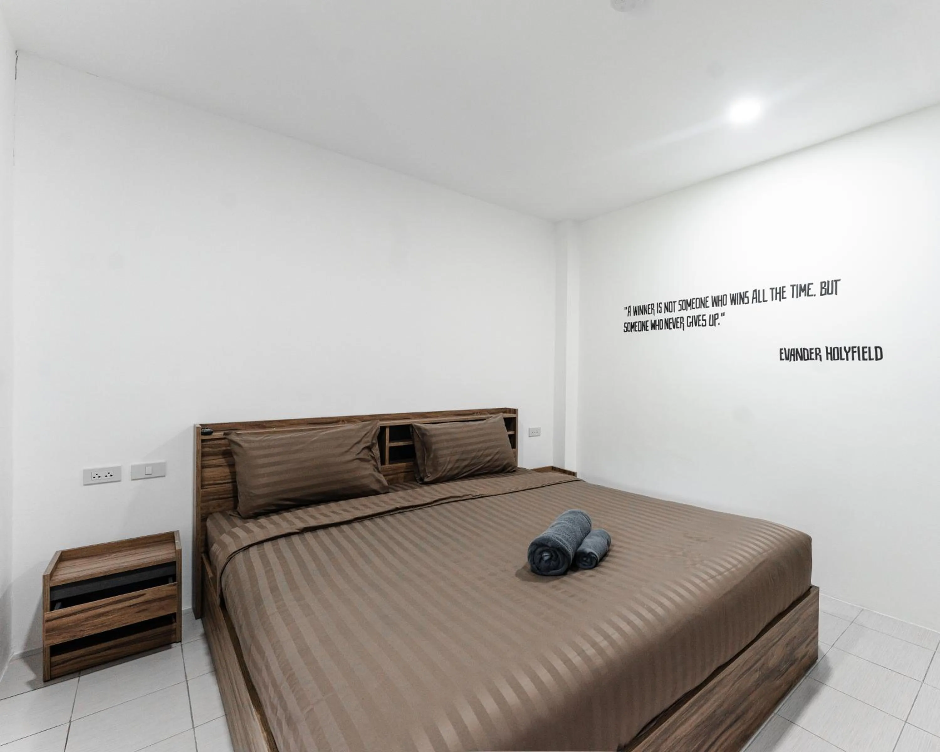 Bed in Apollo Hotel Chalong