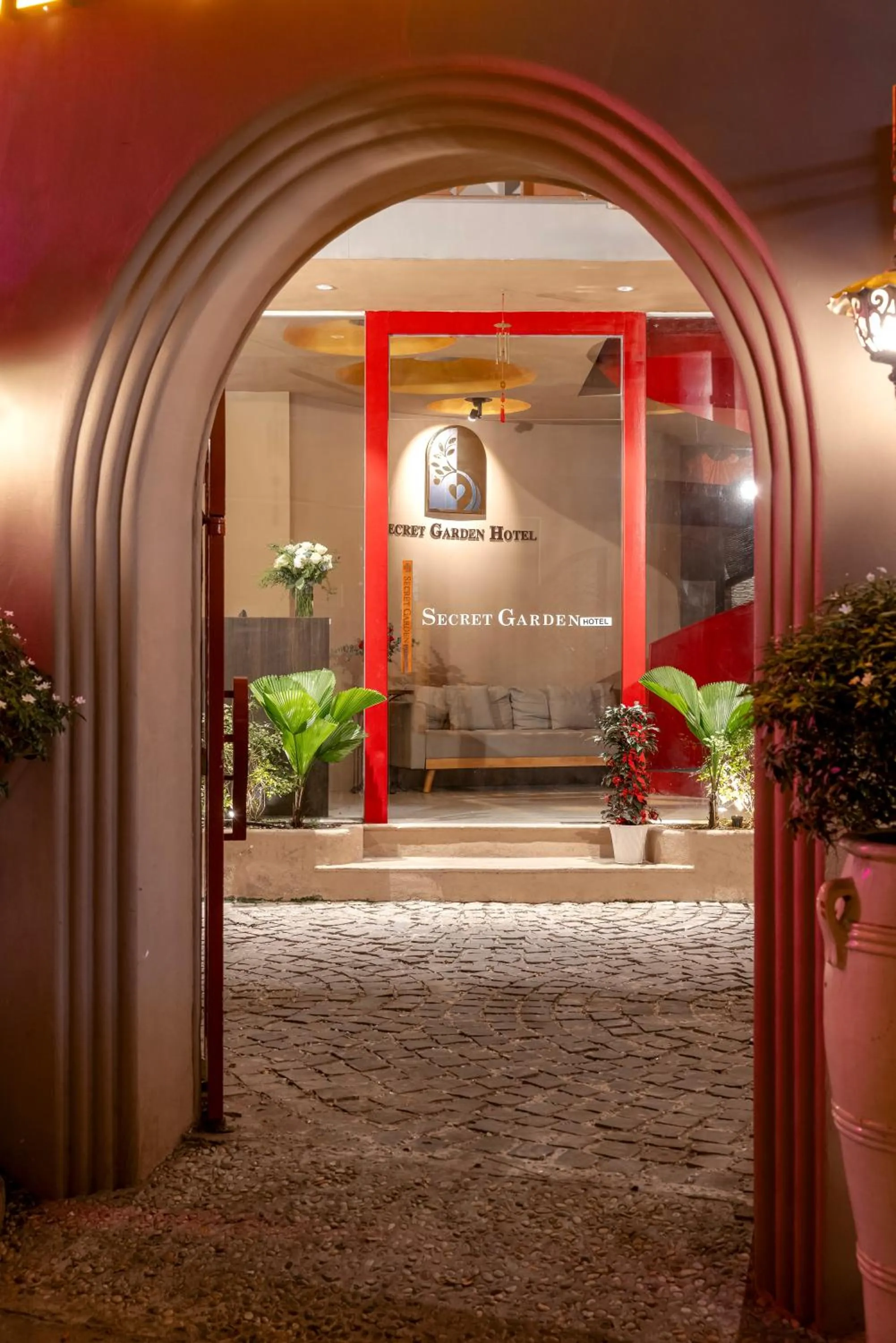 Patio in Secret Garden Hotel