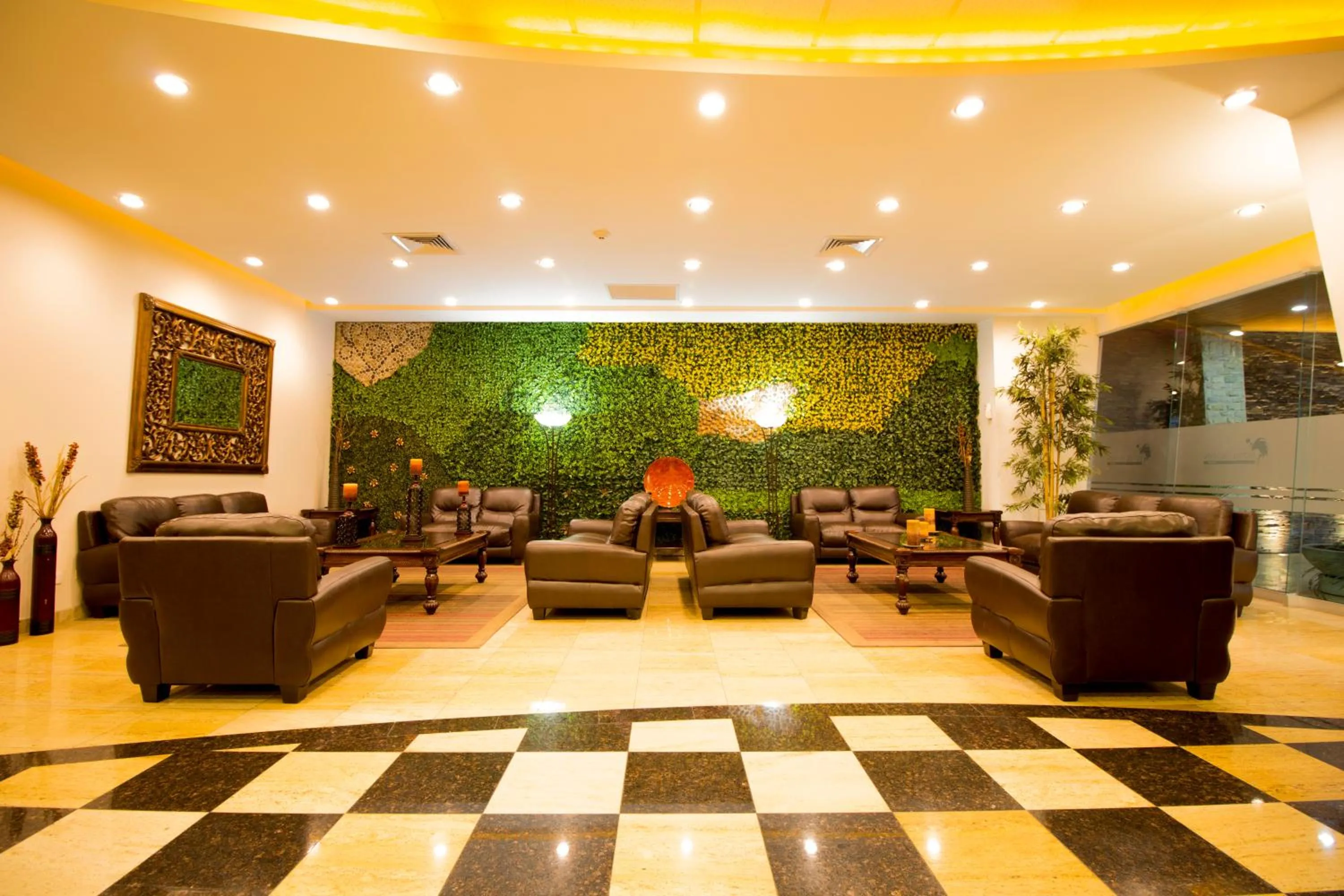 Lobby or reception in Hotel Ticuán