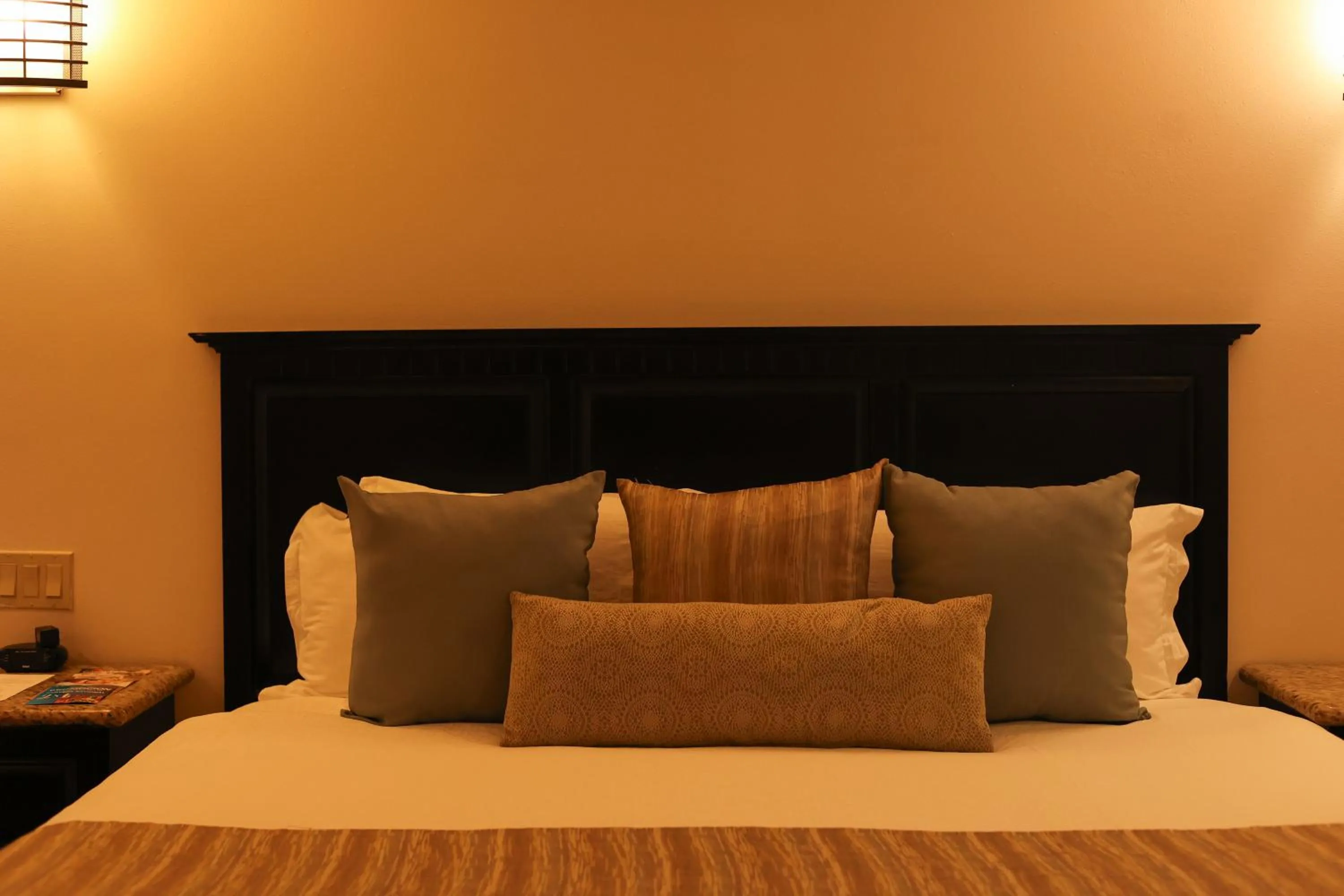 Bed in Hotel Ticuán