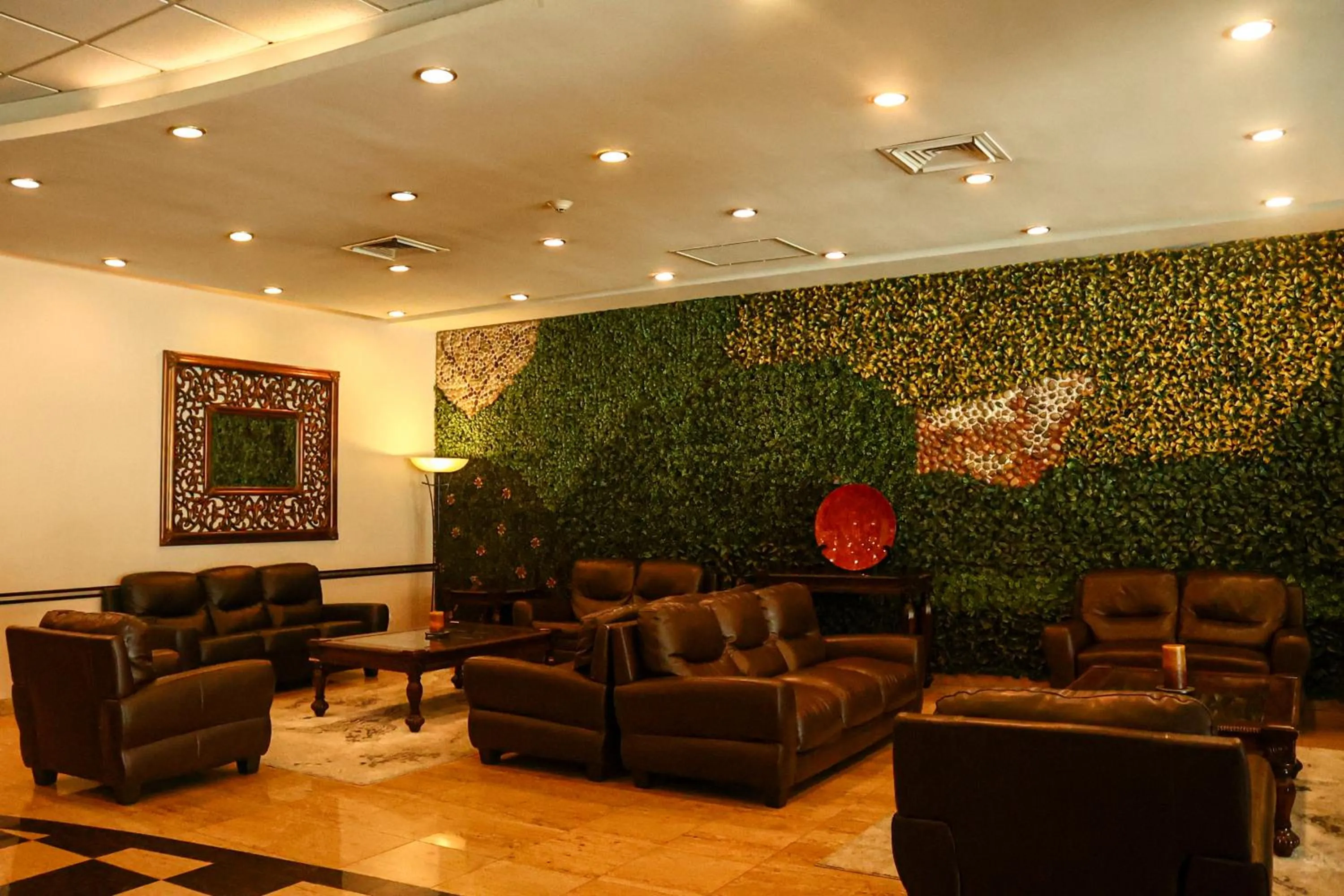 Lobby or reception in Hotel Ticuán