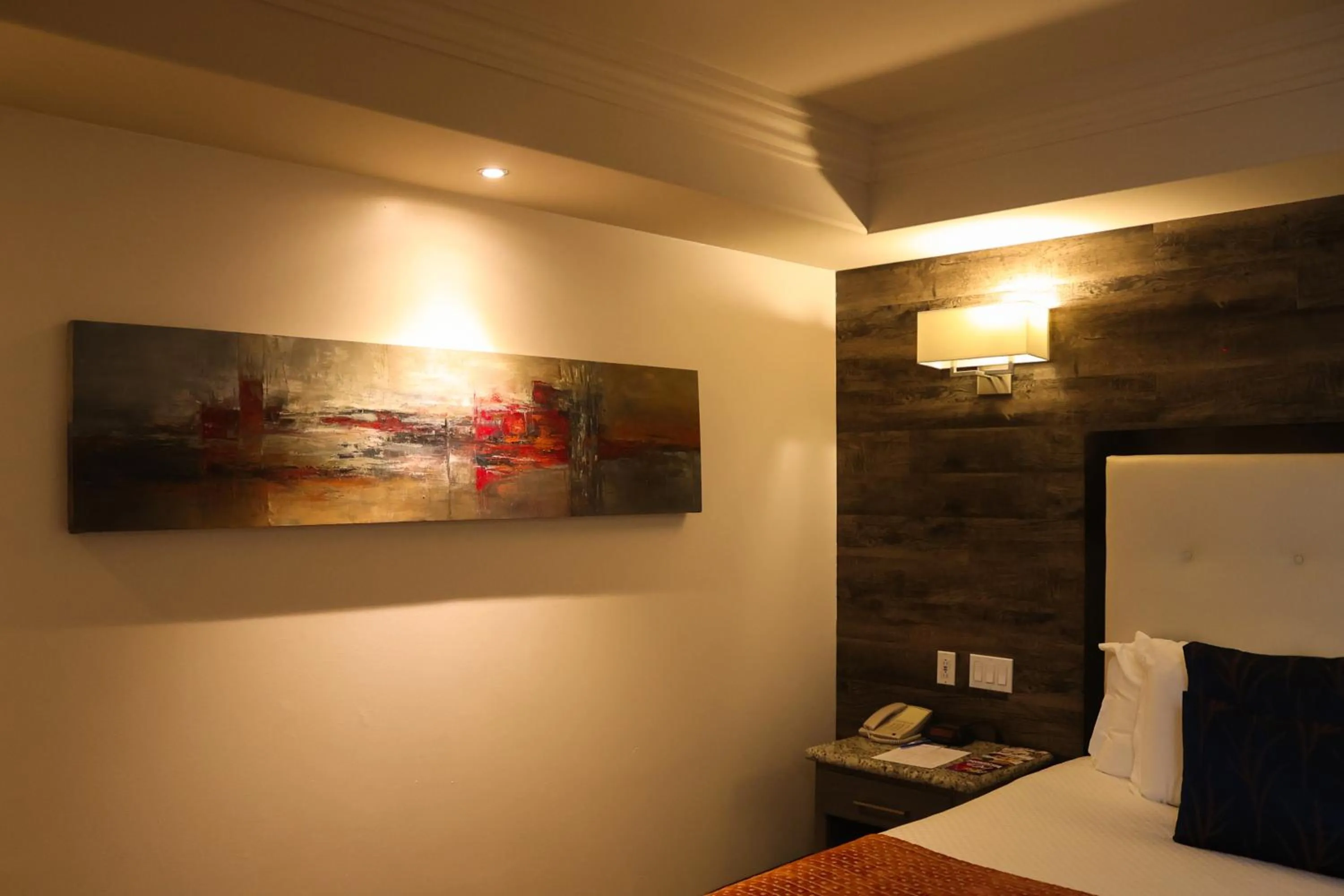 Bed in Hotel Ticuán