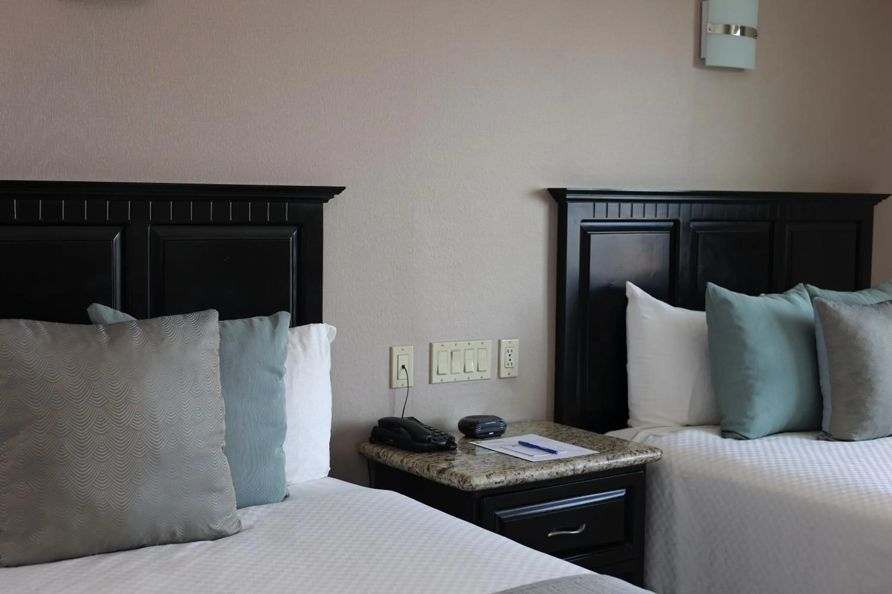 Bed in Hotel Ticuán