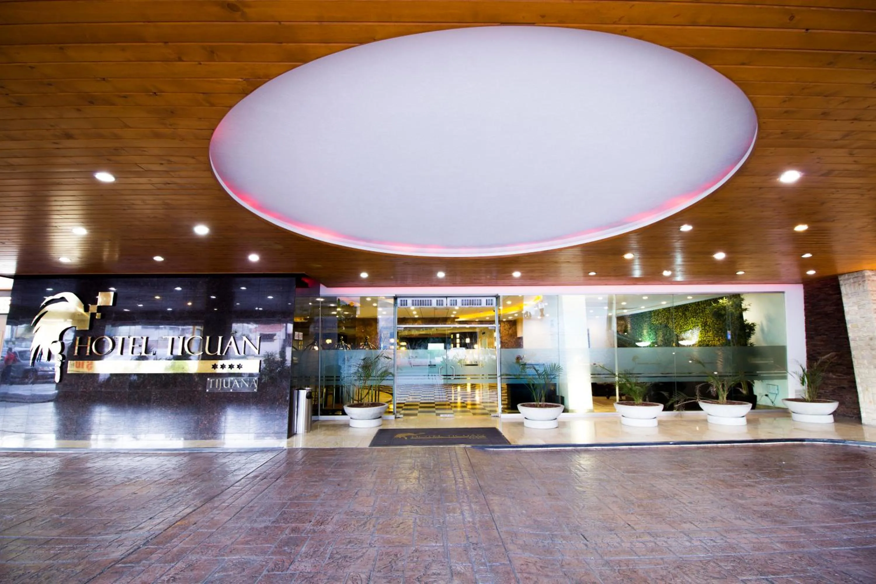 Lobby or reception in Hotel Ticuán