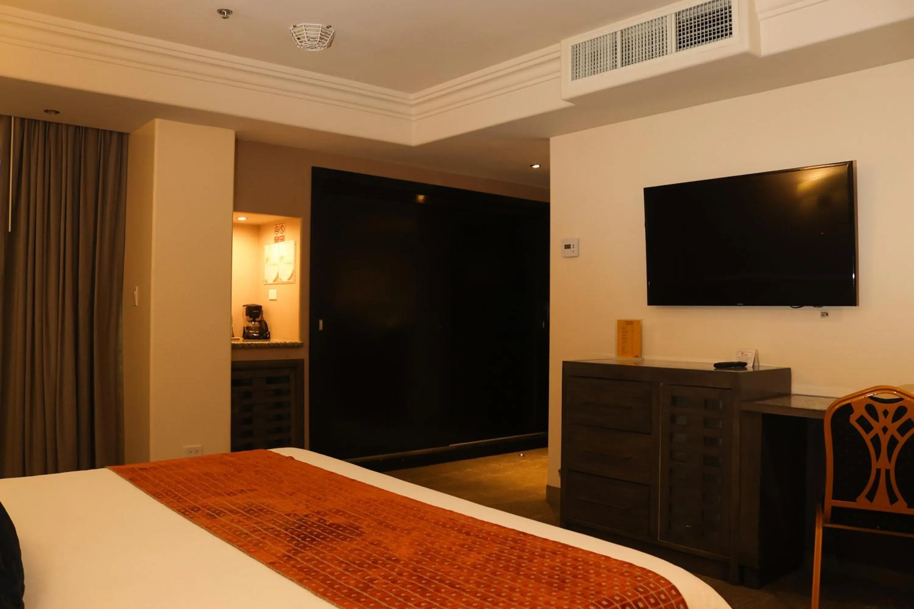 Bed in Hotel Ticuán