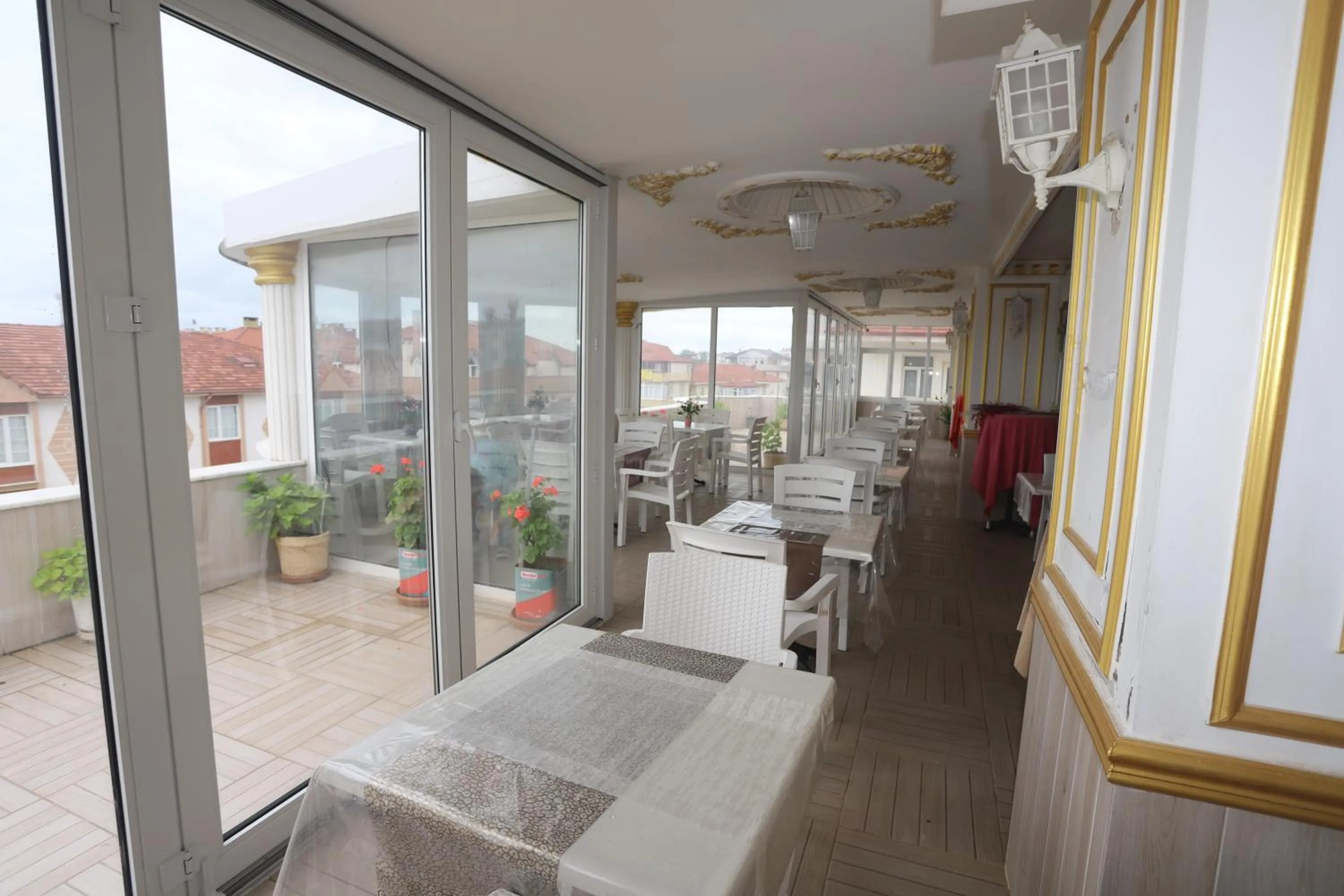 Patio in Altınkum Otel Karasu