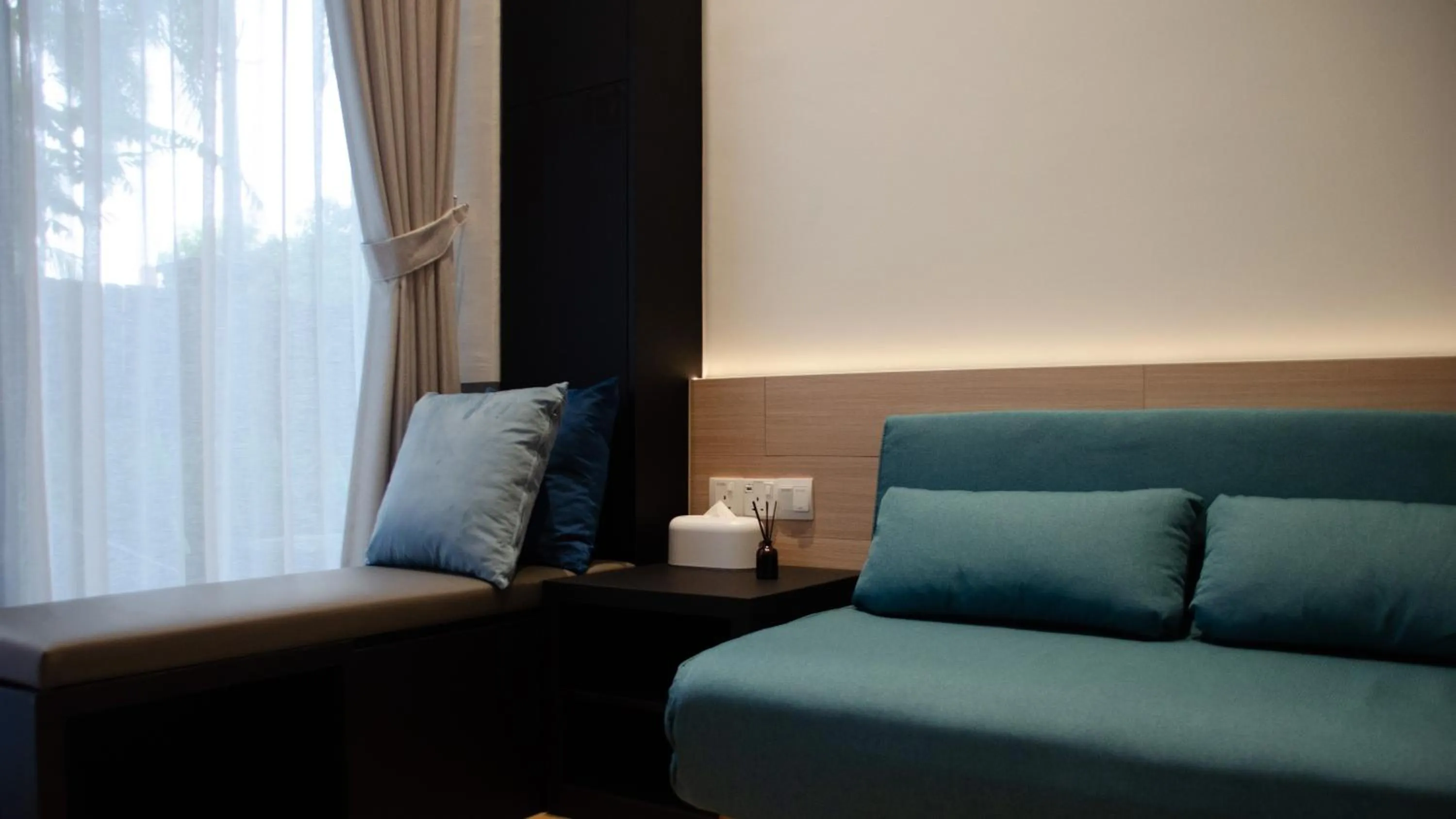 Living room in VicHaus Serviced Apartment