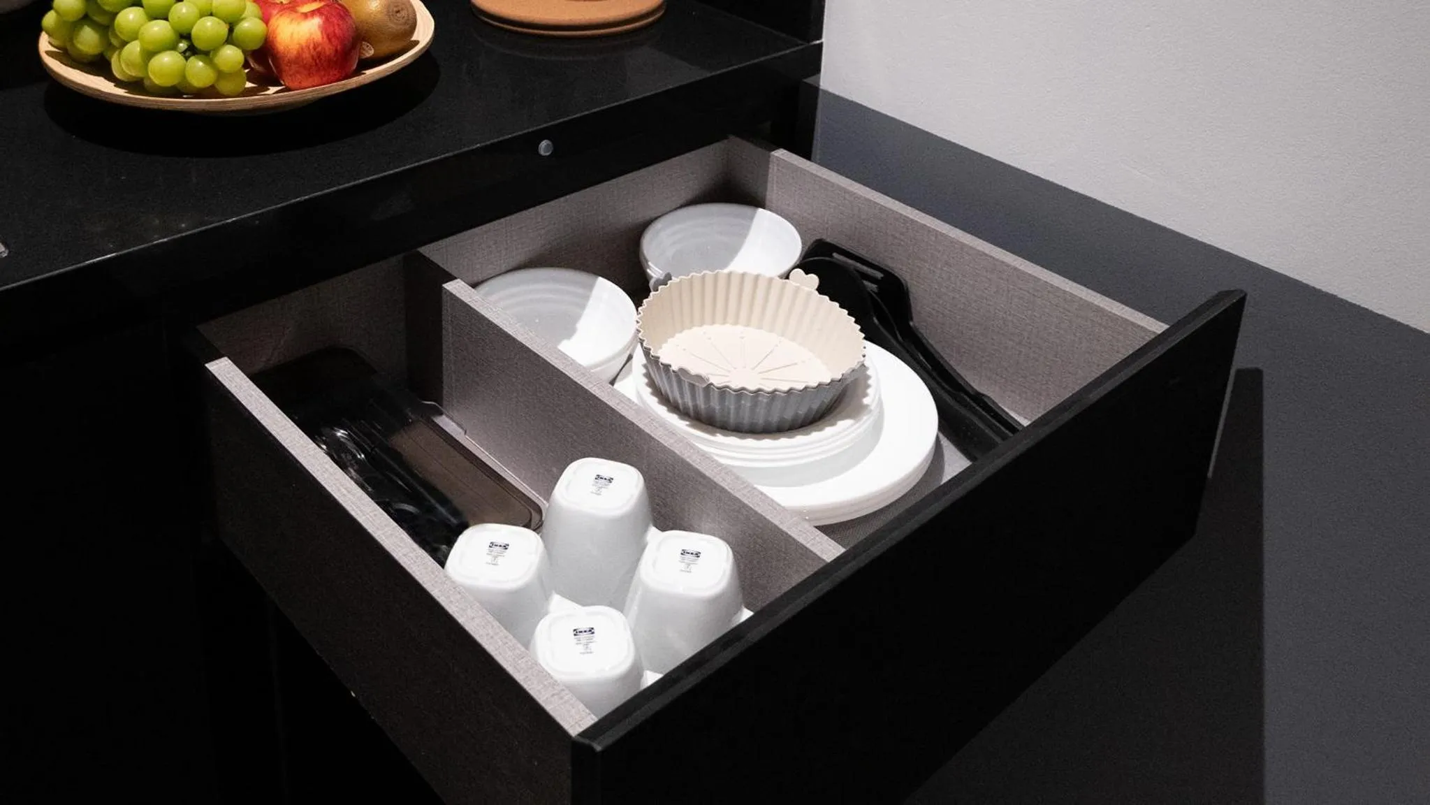 Kitchen or kitchenette in VicHaus Serviced Apartment