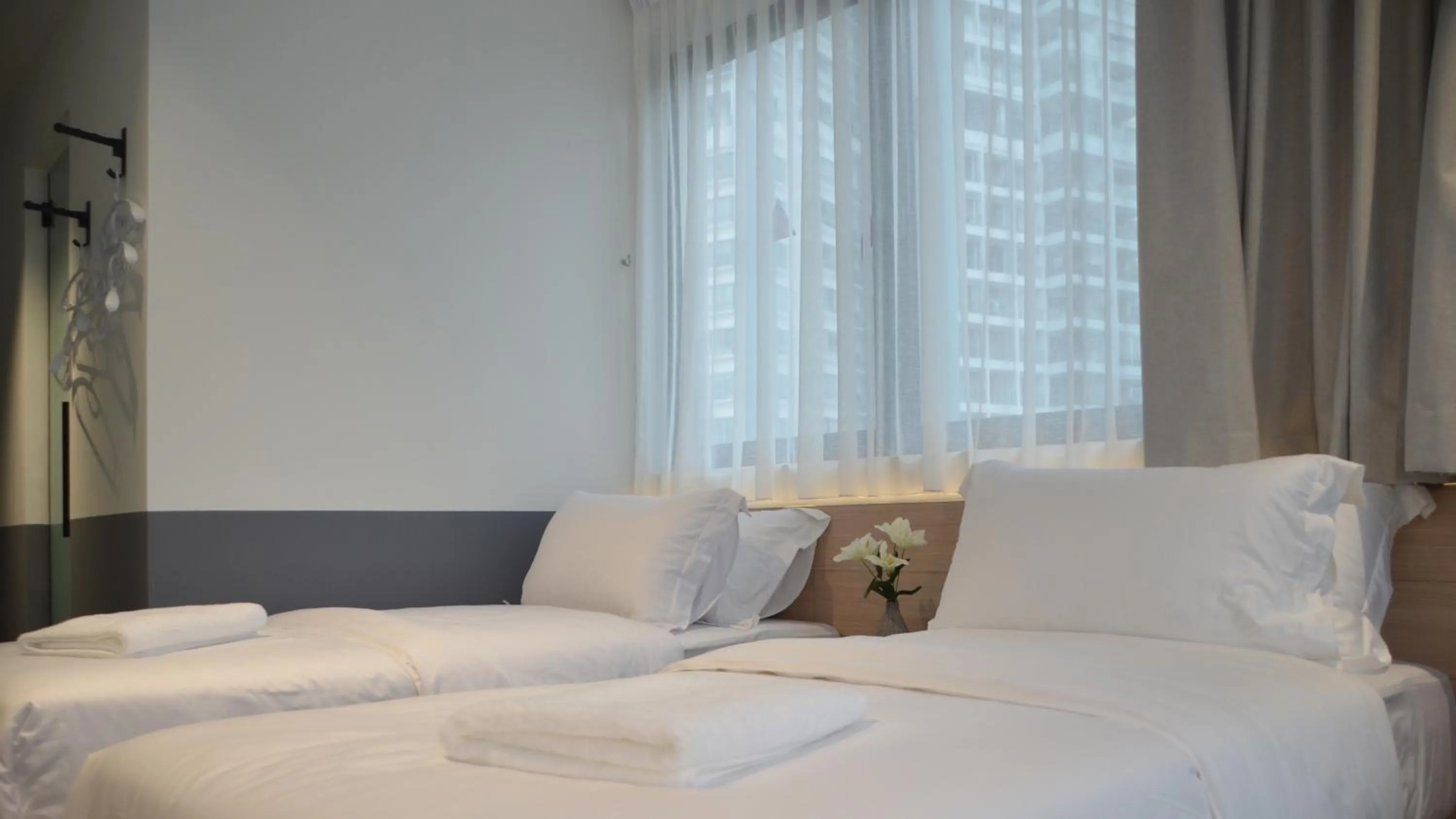 Bed in VicHaus Serviced Apartment