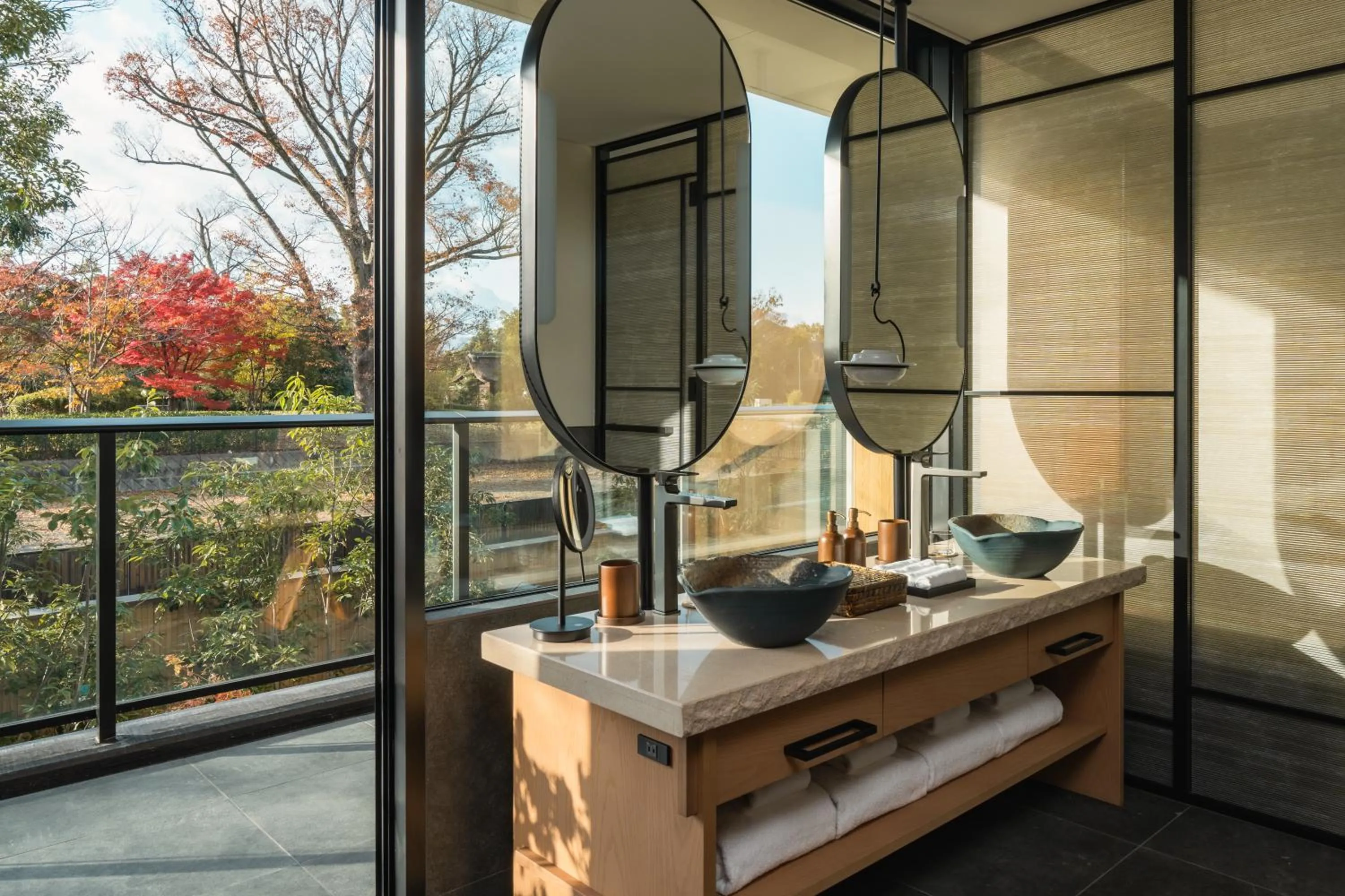 Bathroom in Six Senses Kyoto