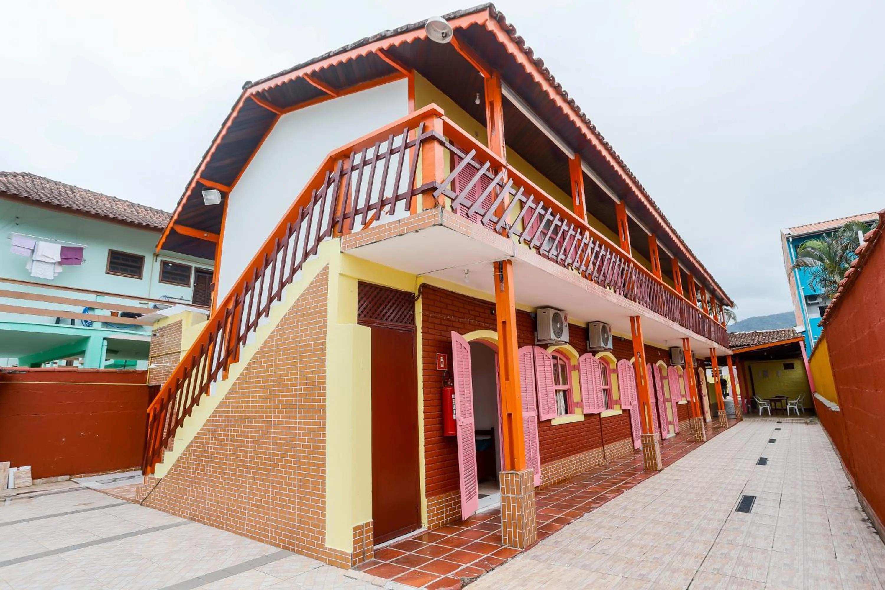 Property building in Pousada Gaivotas de Maranduba