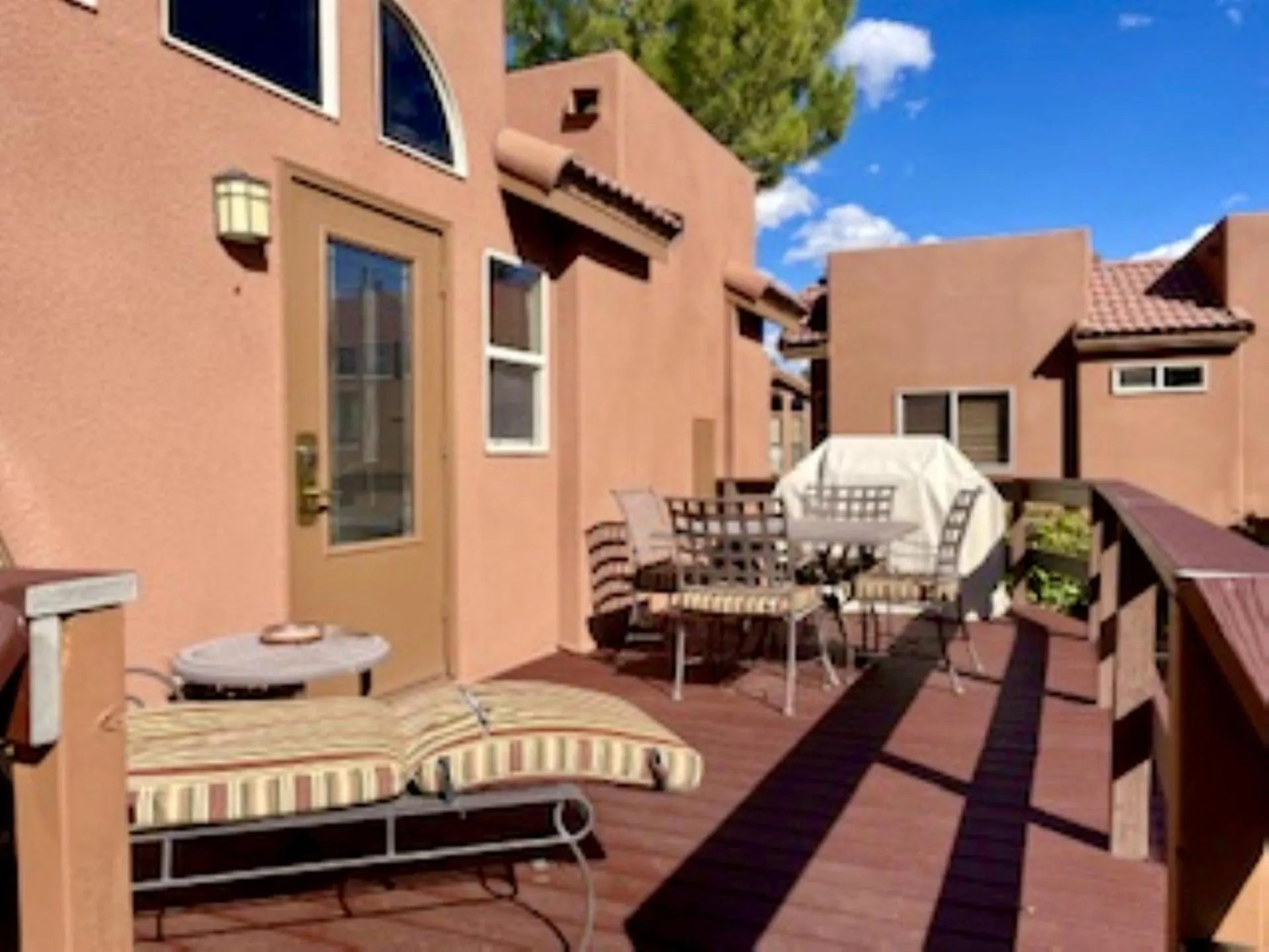 Patio in Sedona Pines Resort