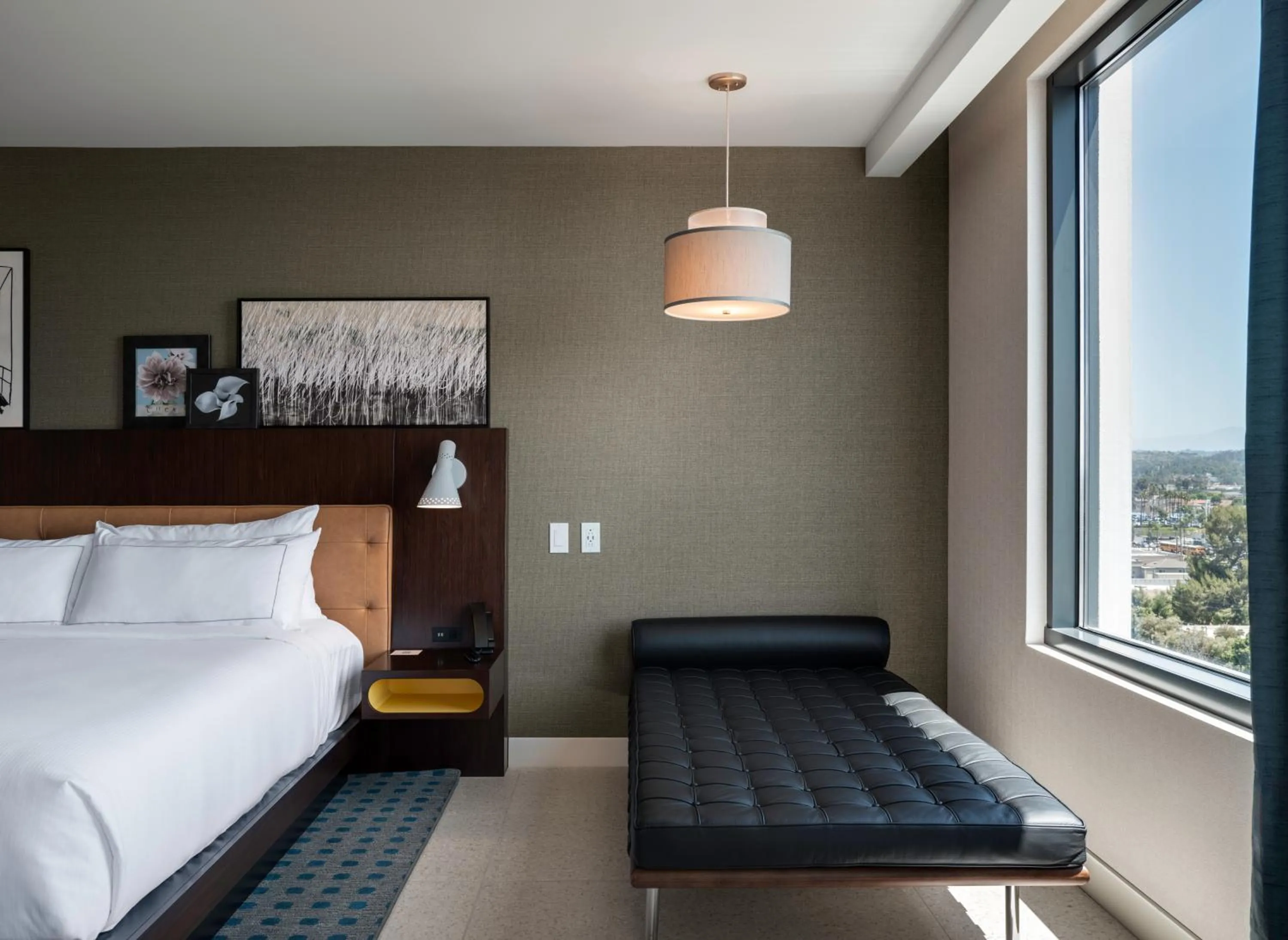 Bed in Hilton Buena Park Anaheim