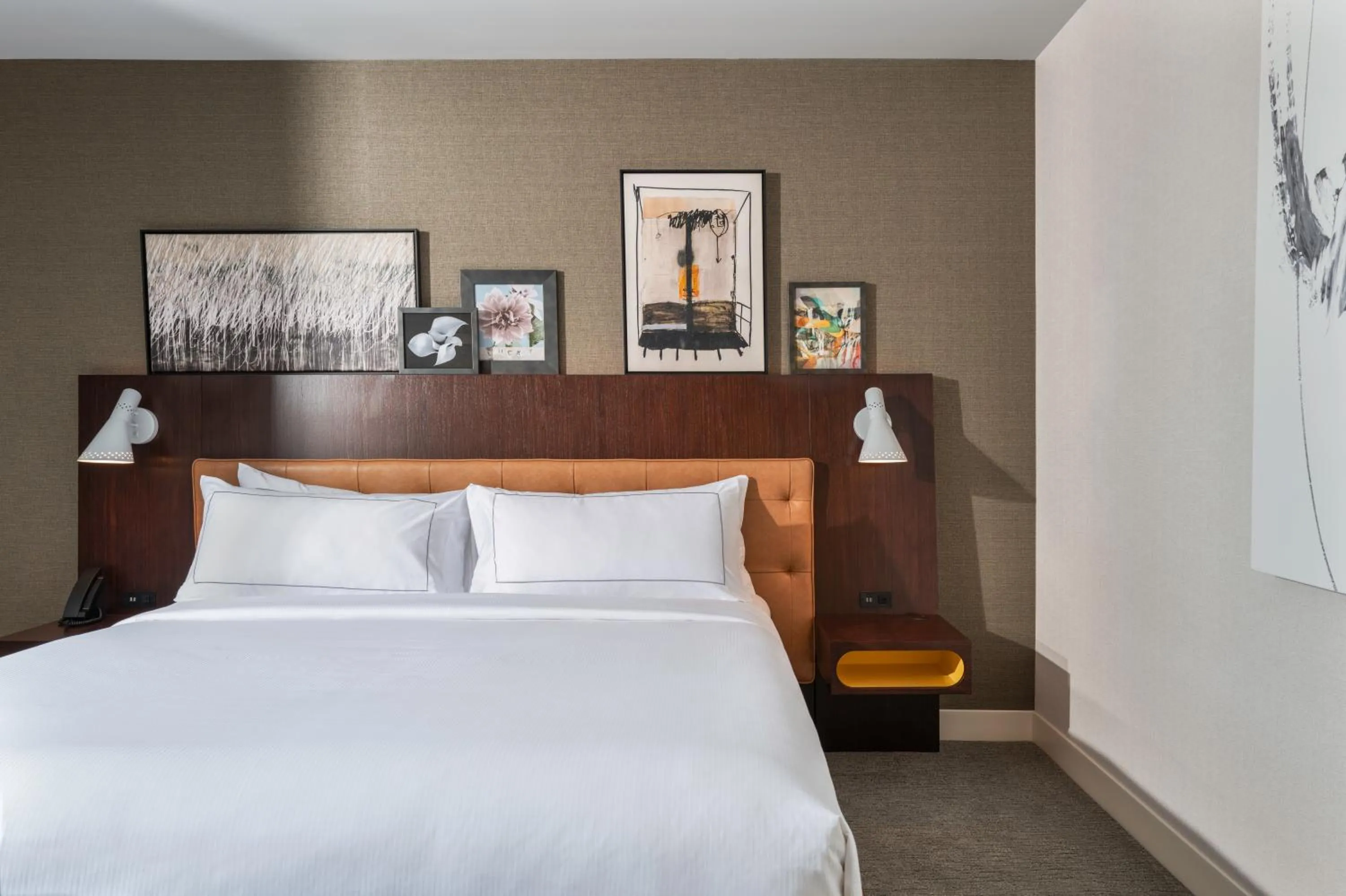 Bedroom, Bed in Hilton Buena Park Anaheim