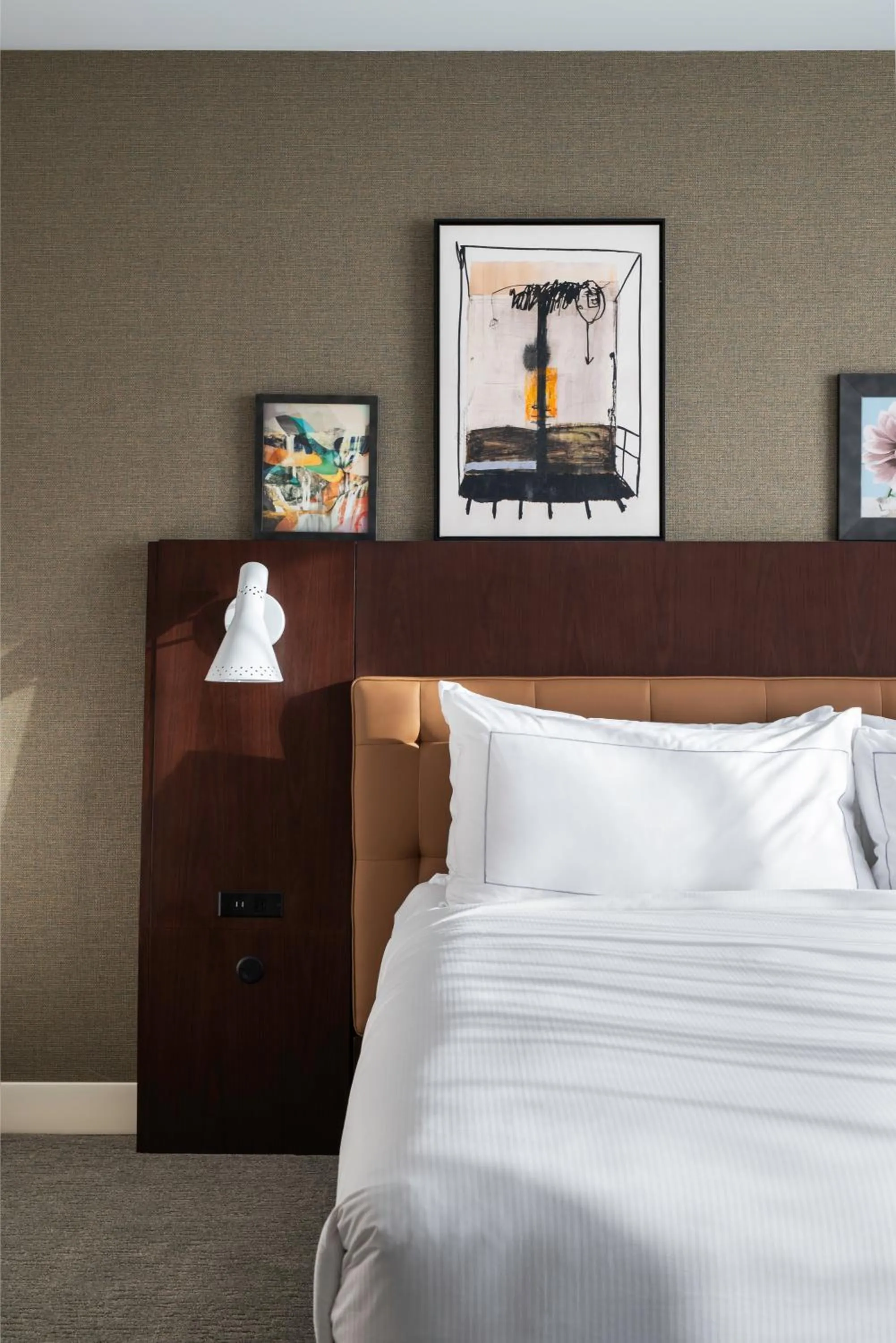 Bed in Hilton Buena Park Anaheim