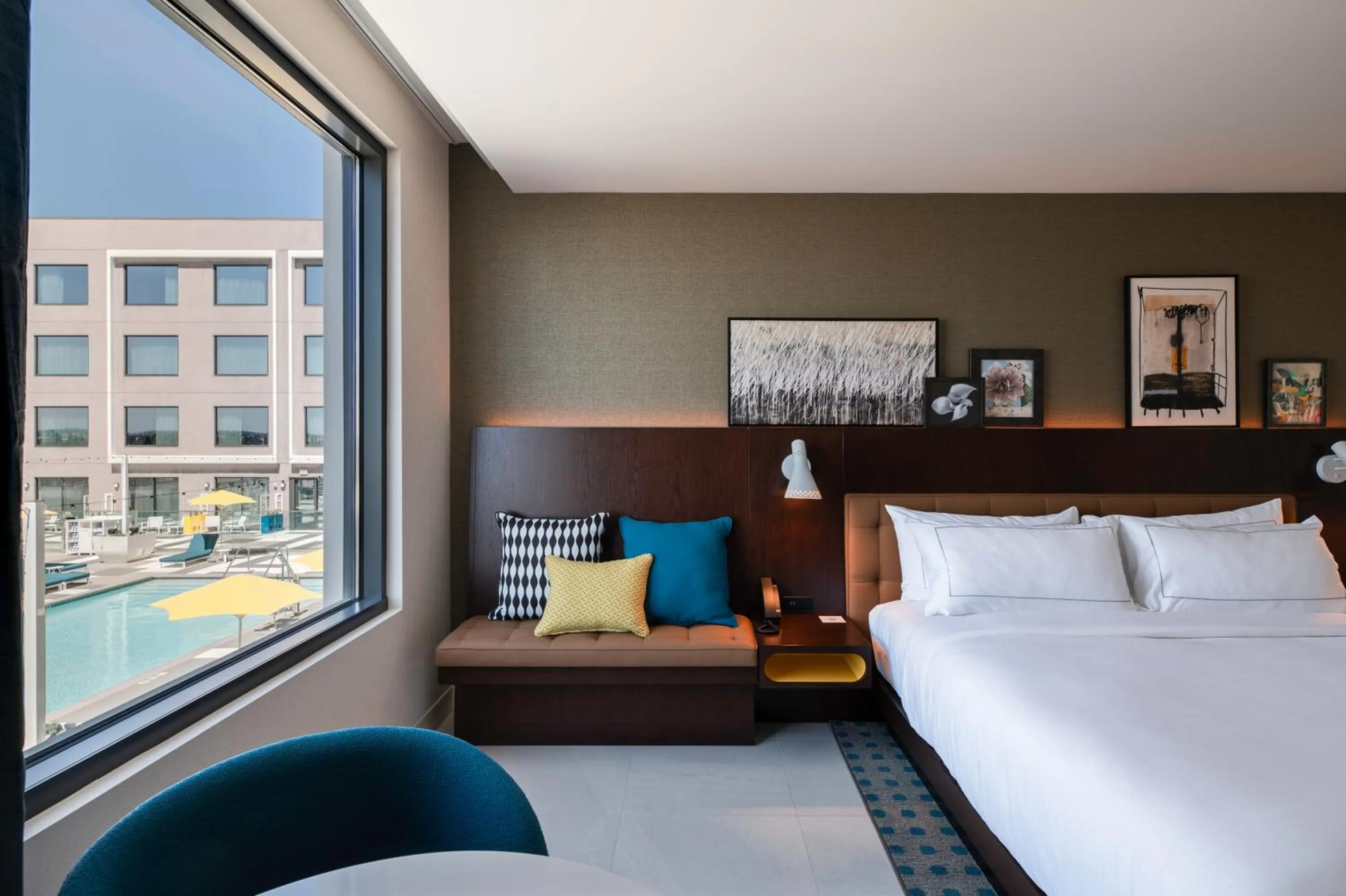 Bedroom, Bed in Hilton Buena Park Anaheim