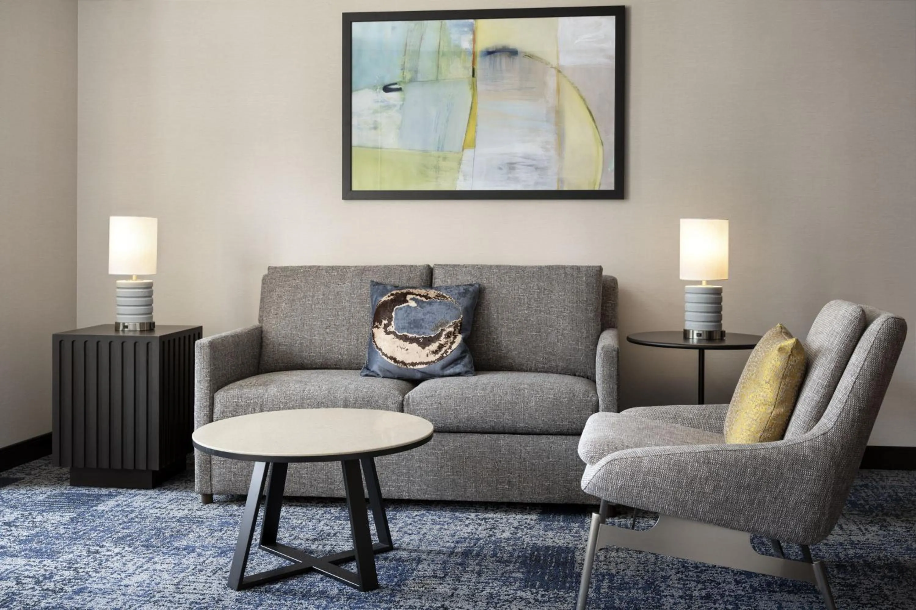 Photo of the whole room in Courtyard by Marriott Los Angeles L.A. LIVE