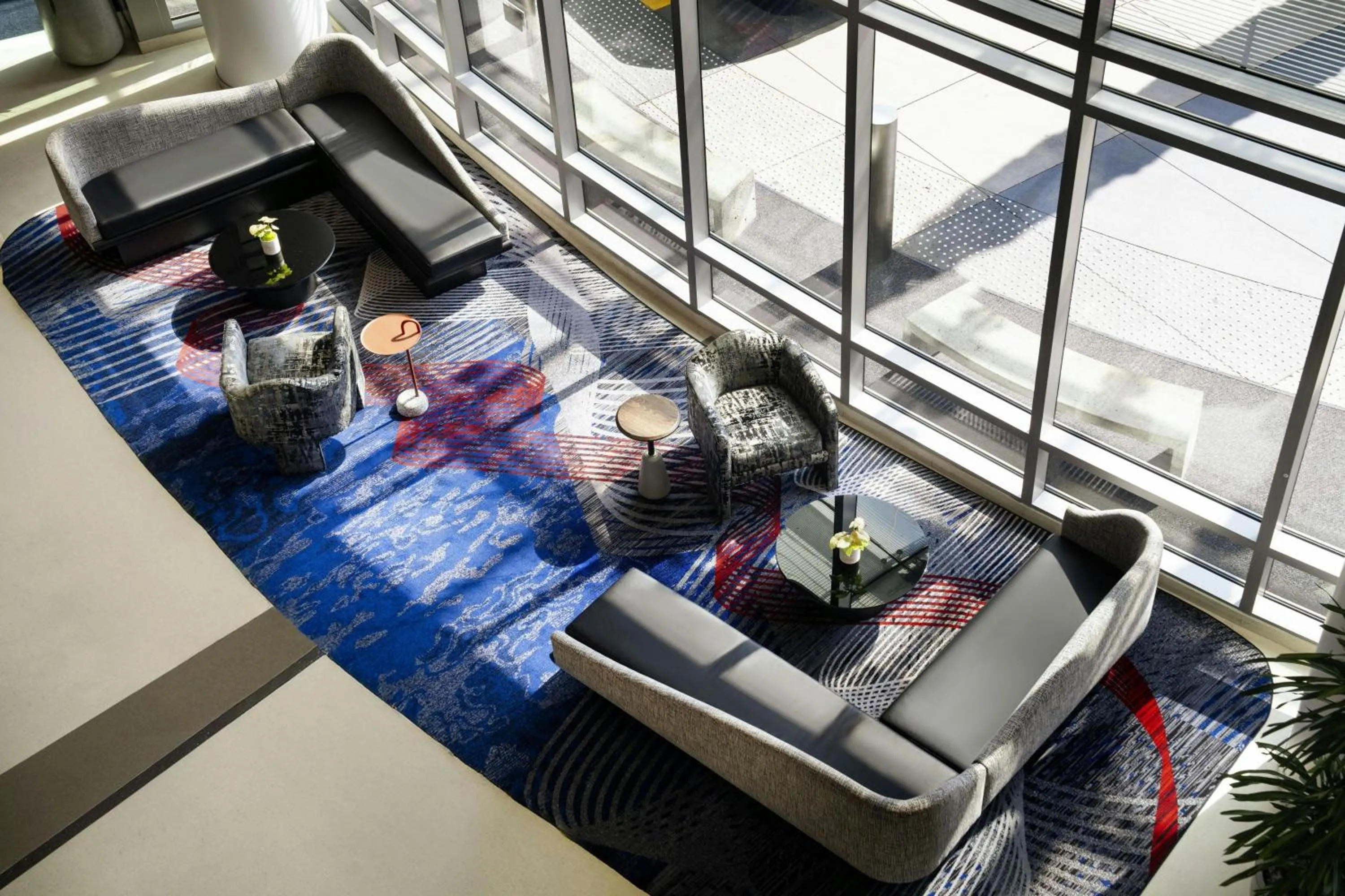 Lobby or reception in Courtyard by Marriott Los Angeles L.A. LIVE