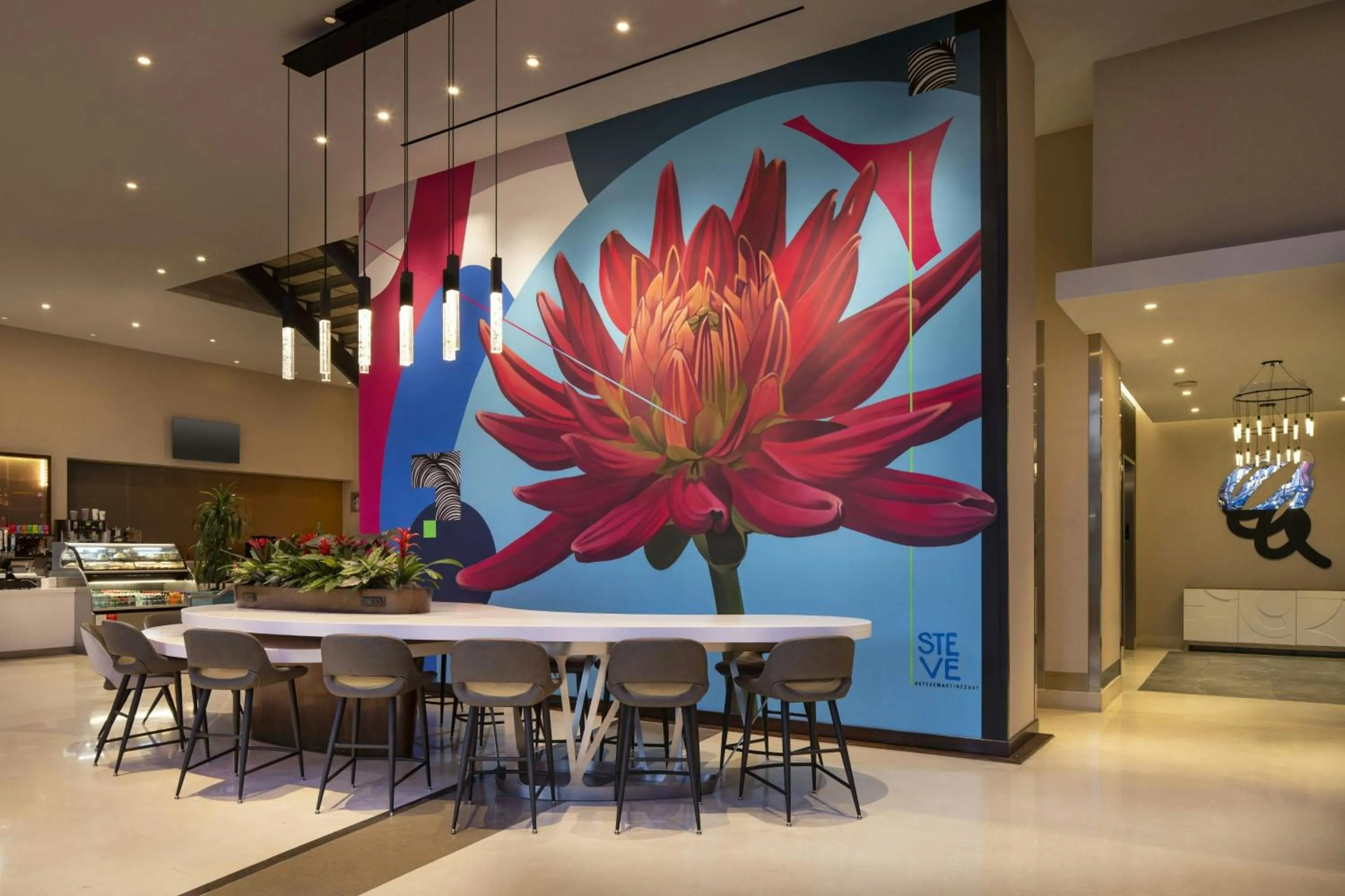Lobby or reception in Residence Inn by Marriott Los Angeles L.A. LIVE