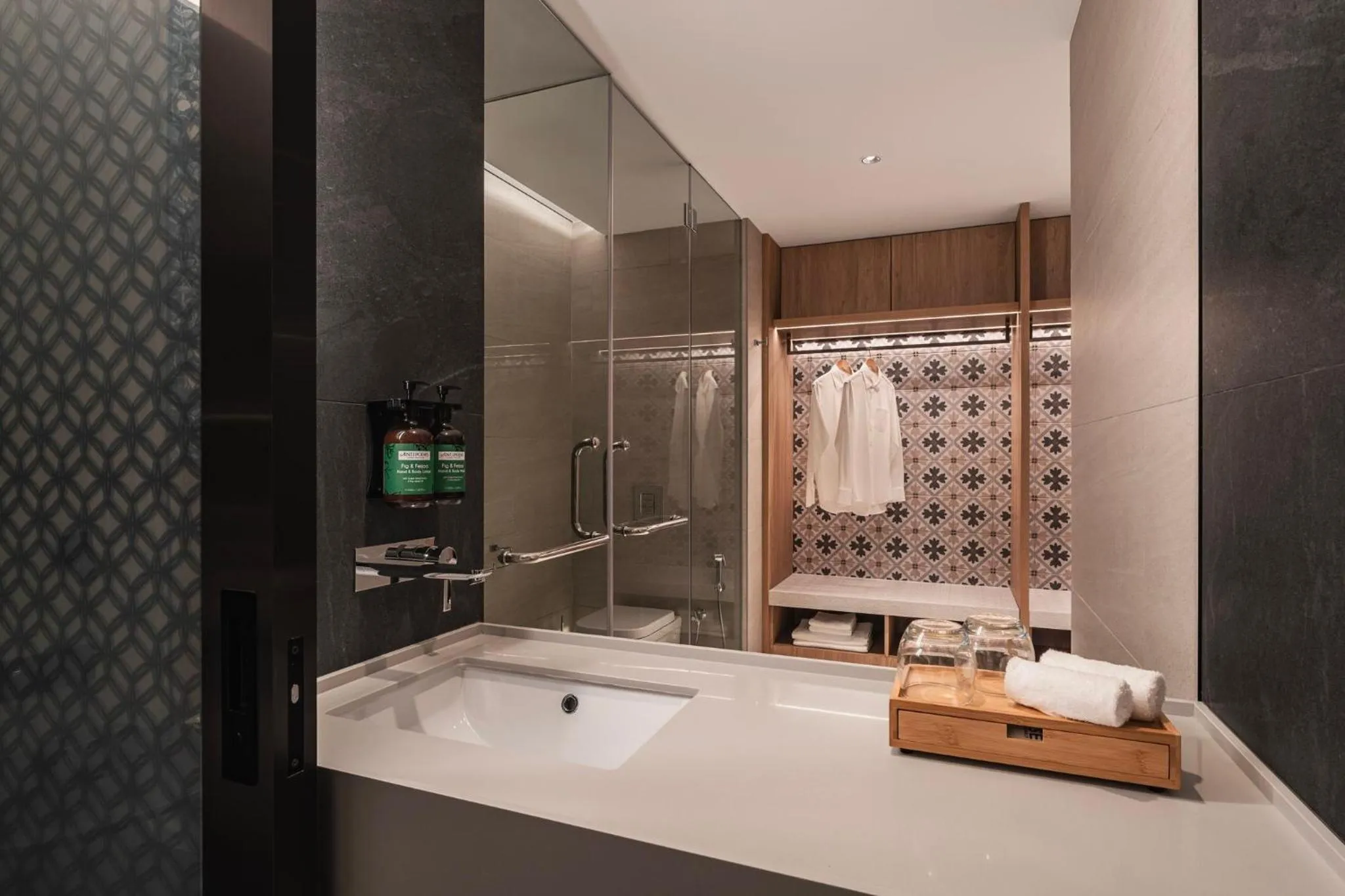 Bathroom in Crowne Plaza Penang Straits City by IHG