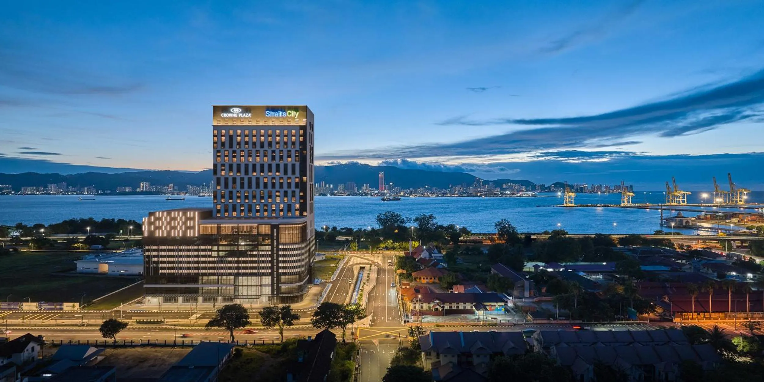 Property building in Crowne Plaza Penang Straits City by IHG