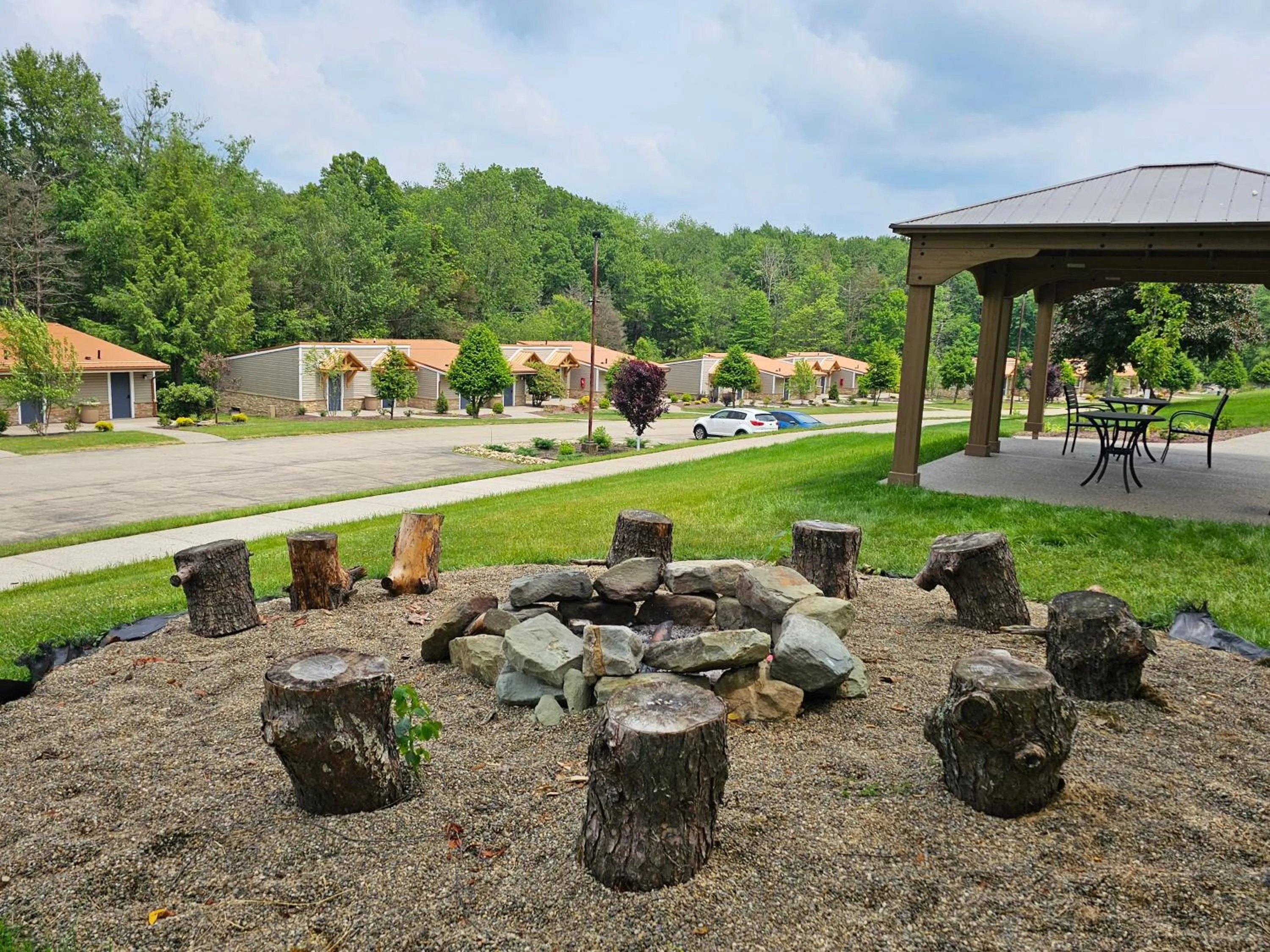 Summer in Lodge at Chalk Hill