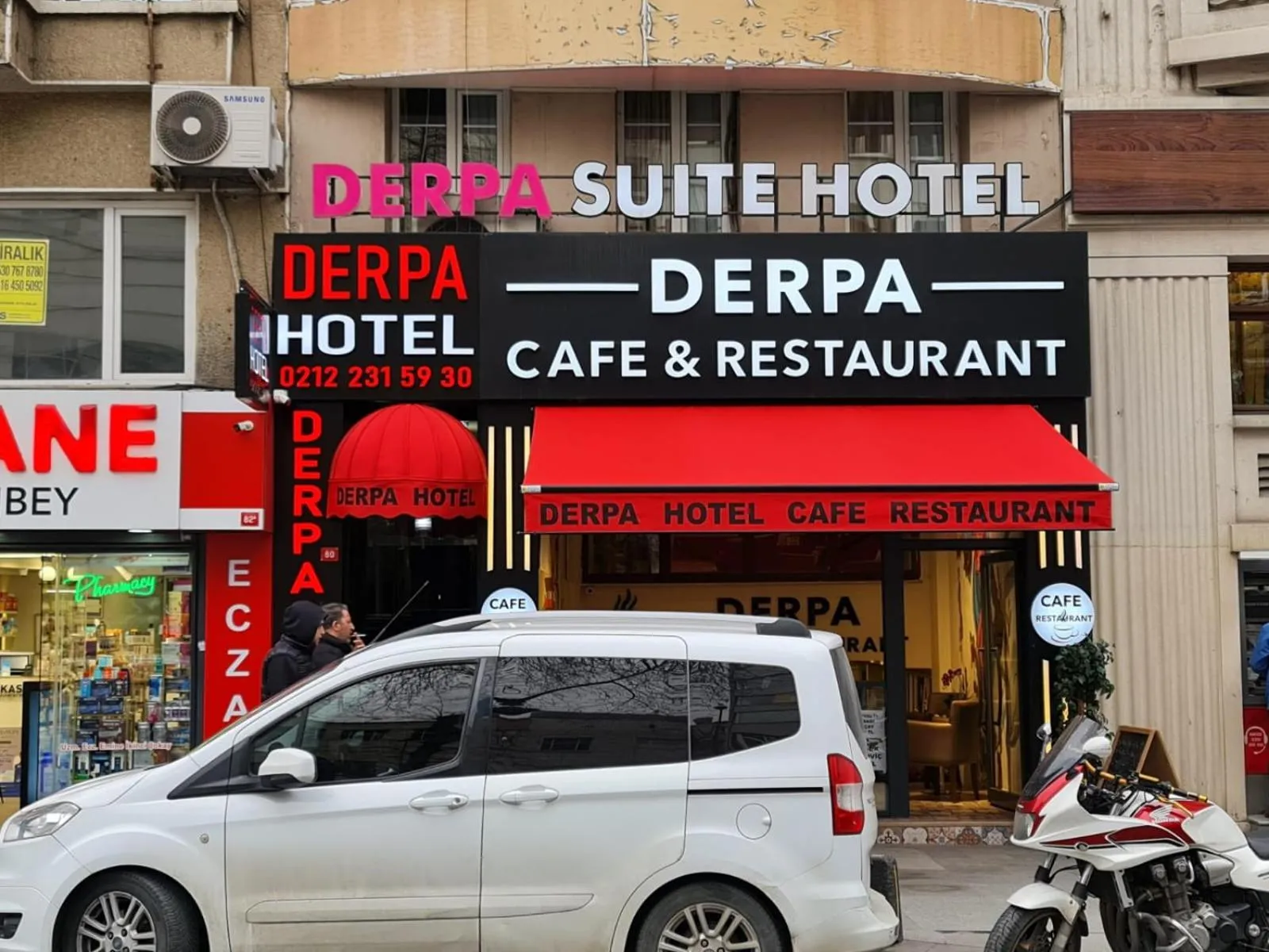 Property building in Derpa Suite Hotel