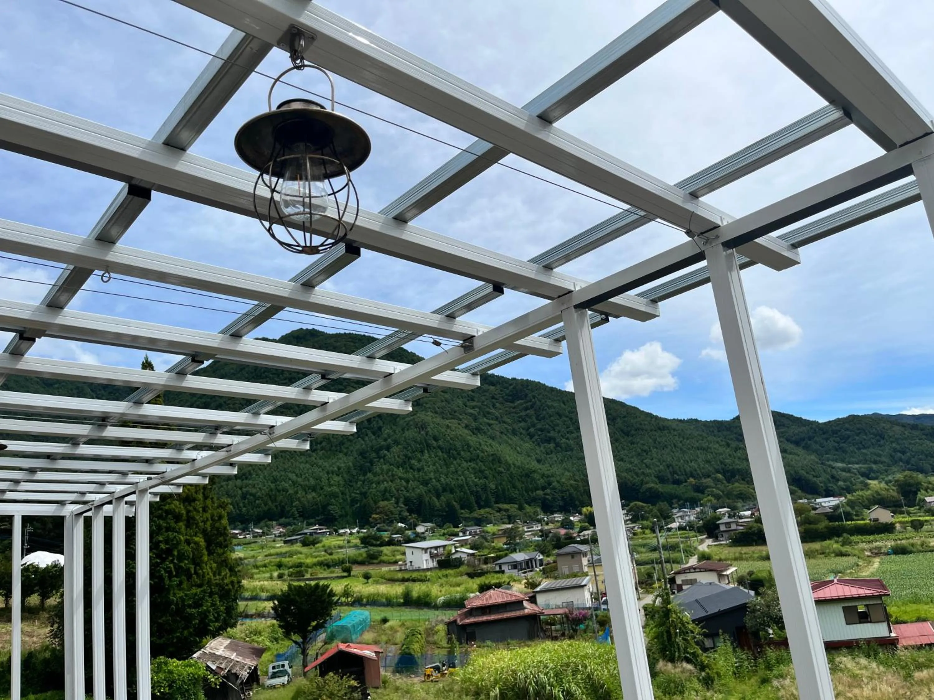 Garden view in glampark S.O.P Fuji Kawaguchi Lake