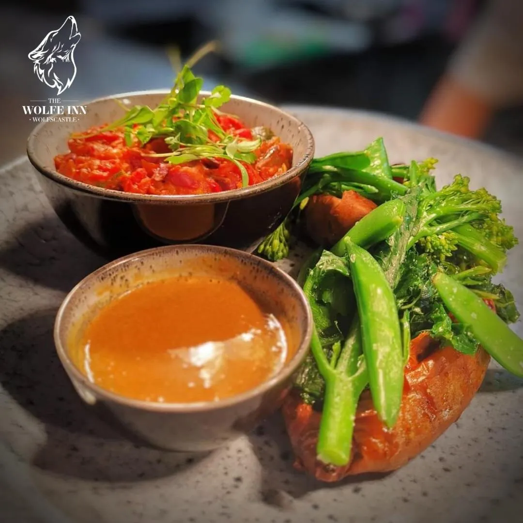 Restaurant/places to eat in The Wolfe Inn Wolfscastle