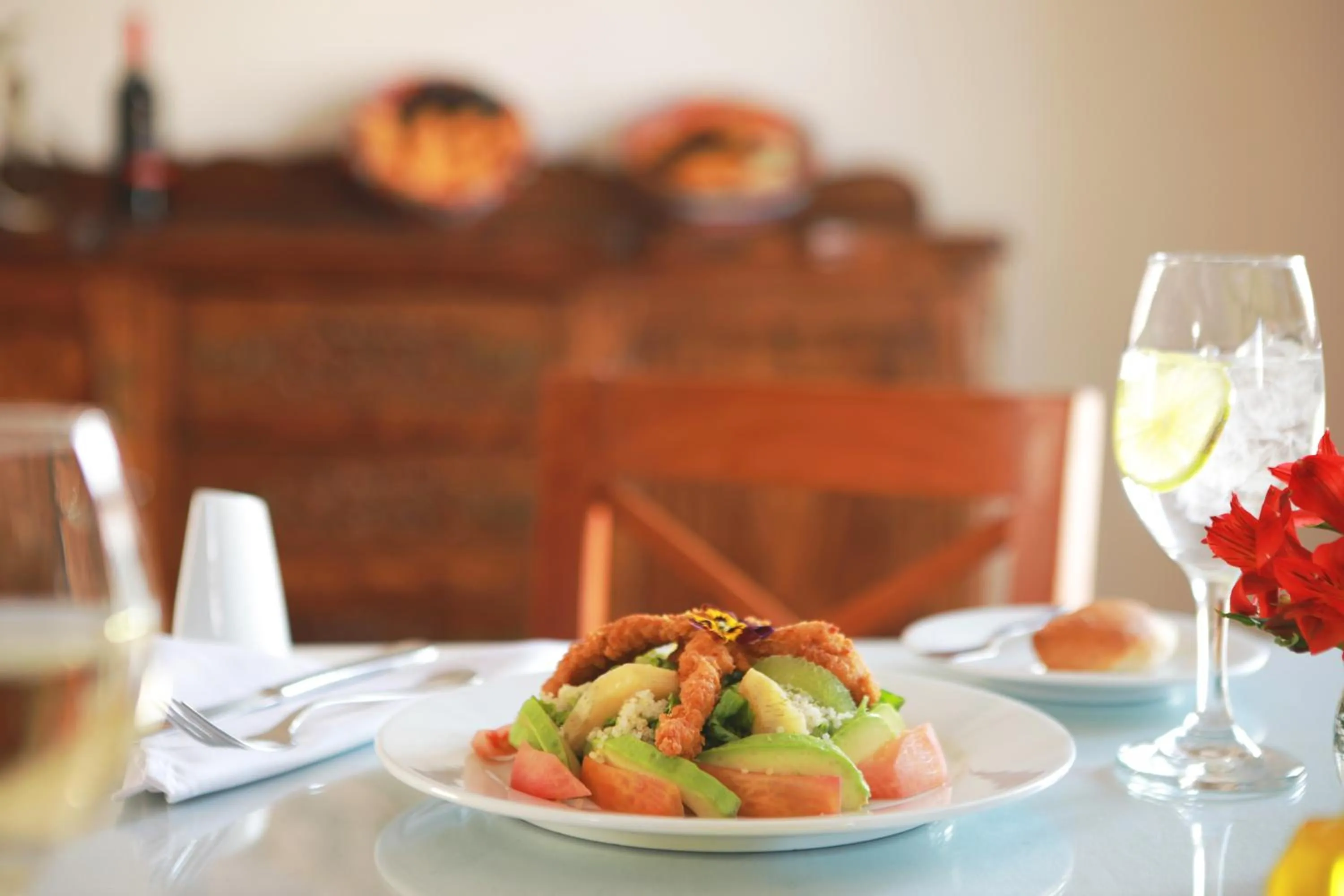 Food and drinks in San Agustin Plaza