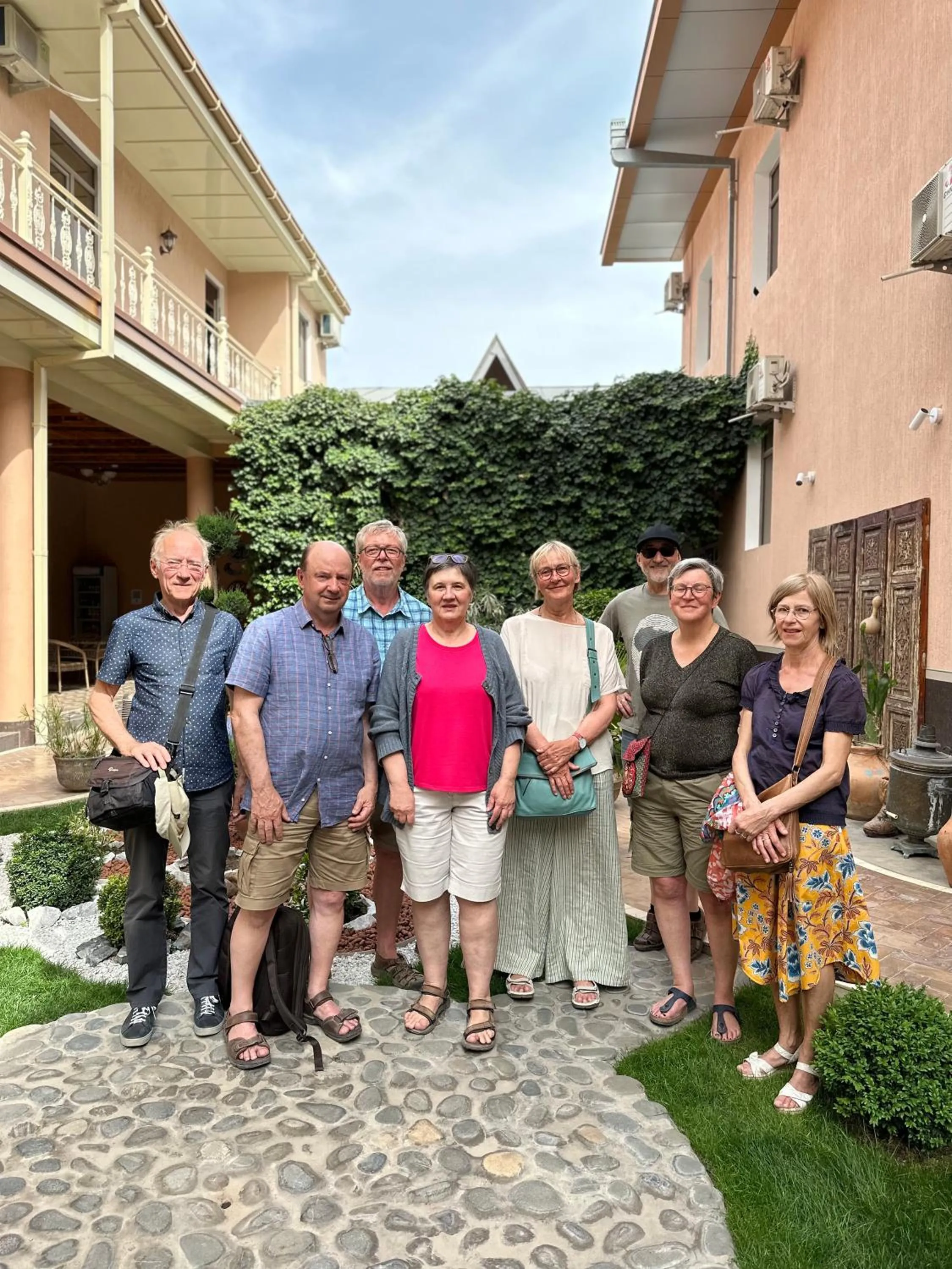 group of guests in Hotel Billuri Sitora