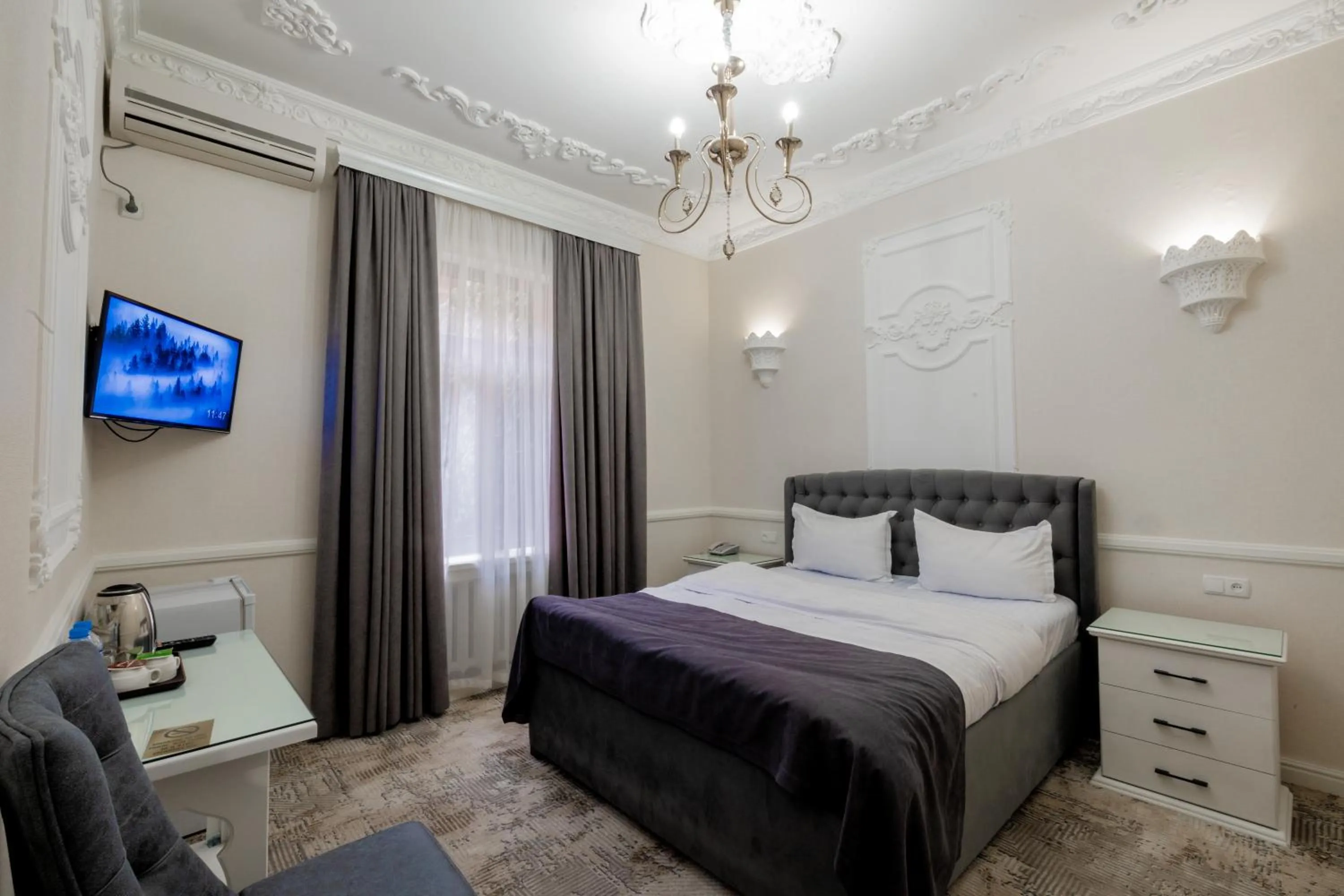 Bed in Hotel Billuri Sitora