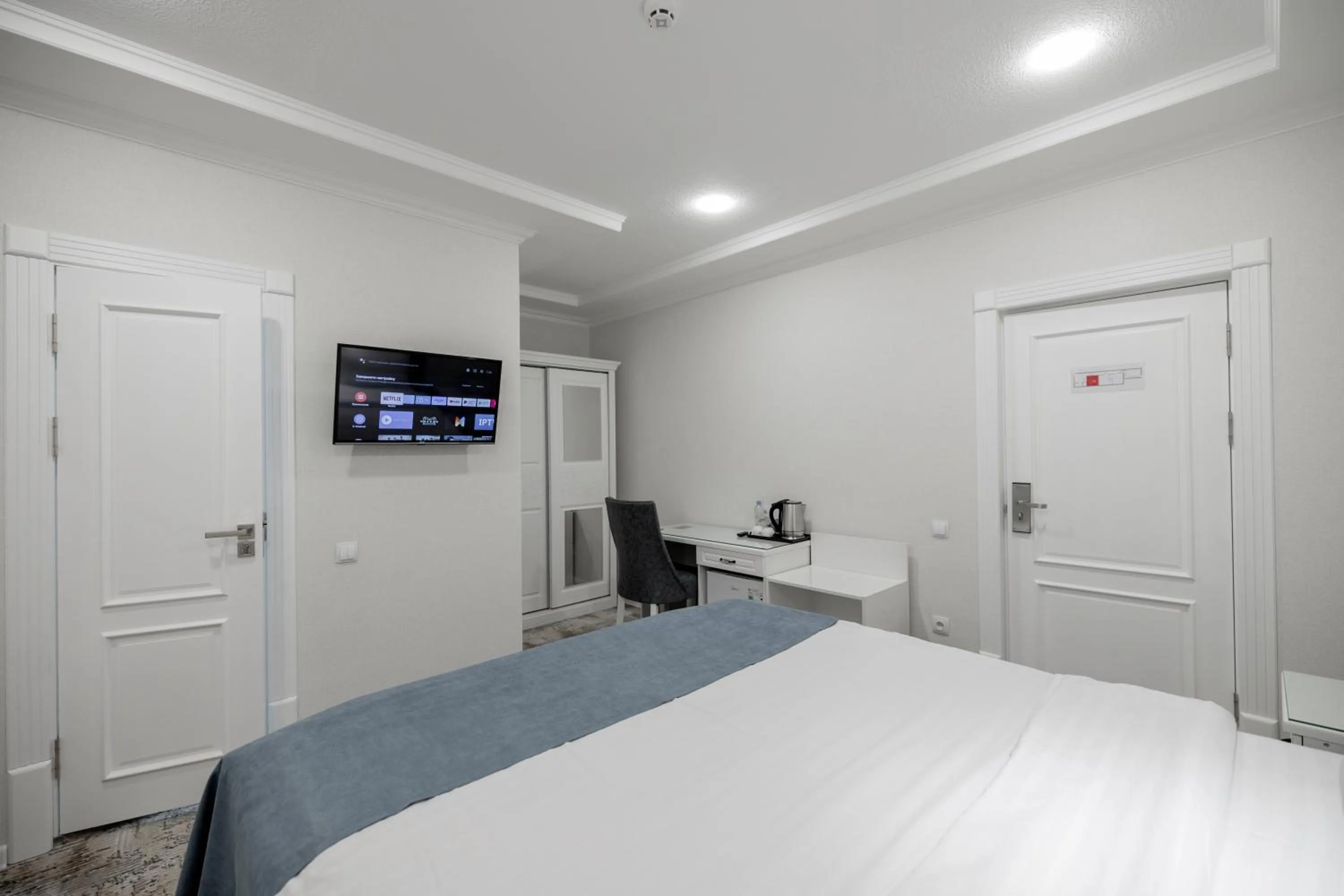 Bed in Hotel Billuri Sitora