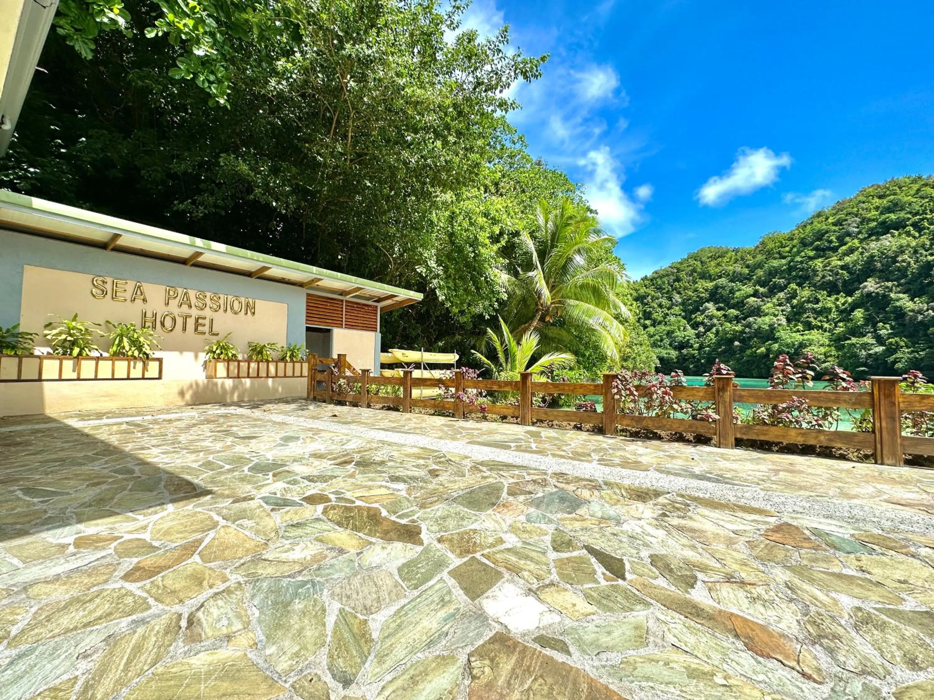 Garden view in Sea Passion Hotel