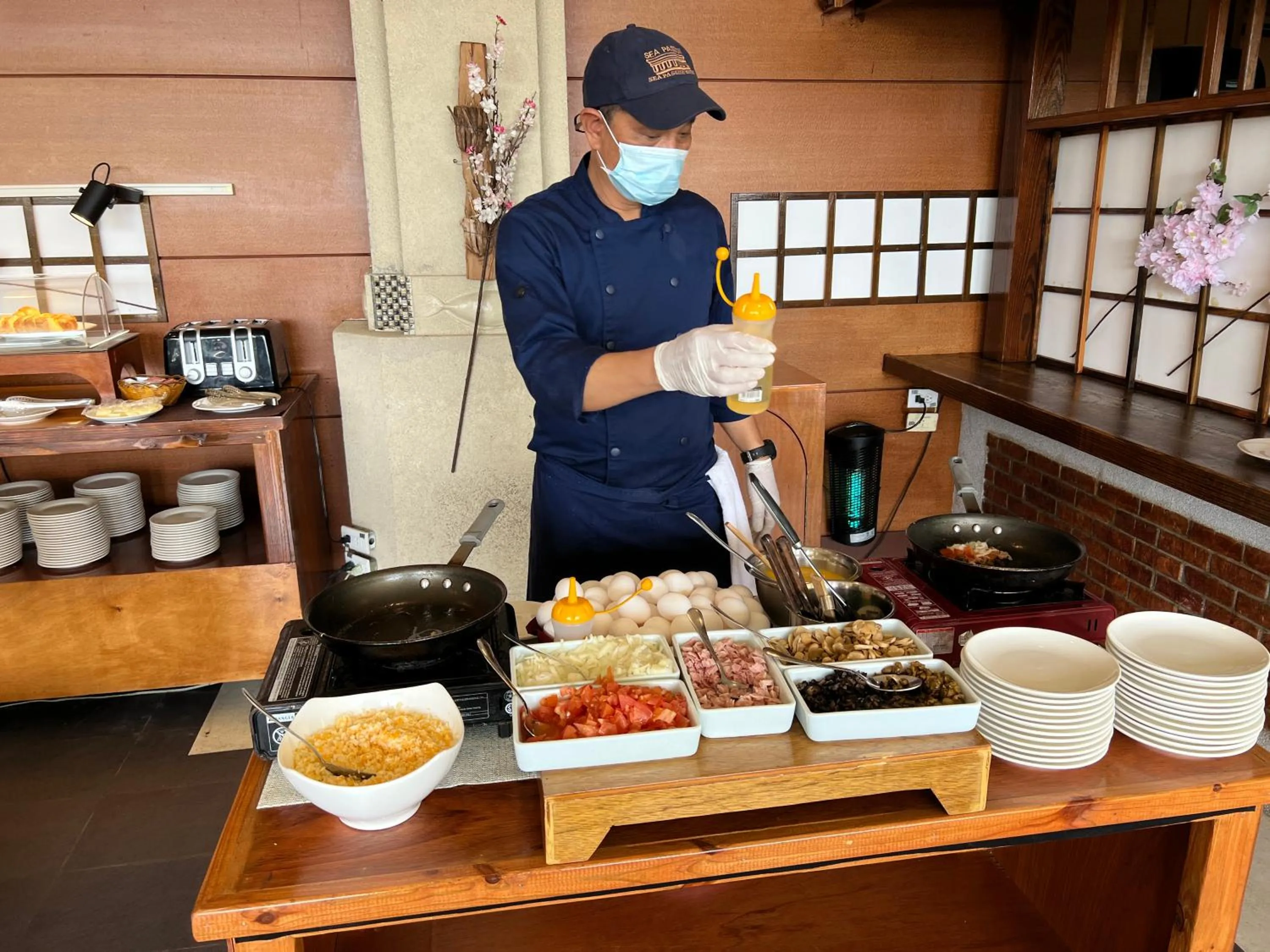 Breakfast in Sea Passion Hotel