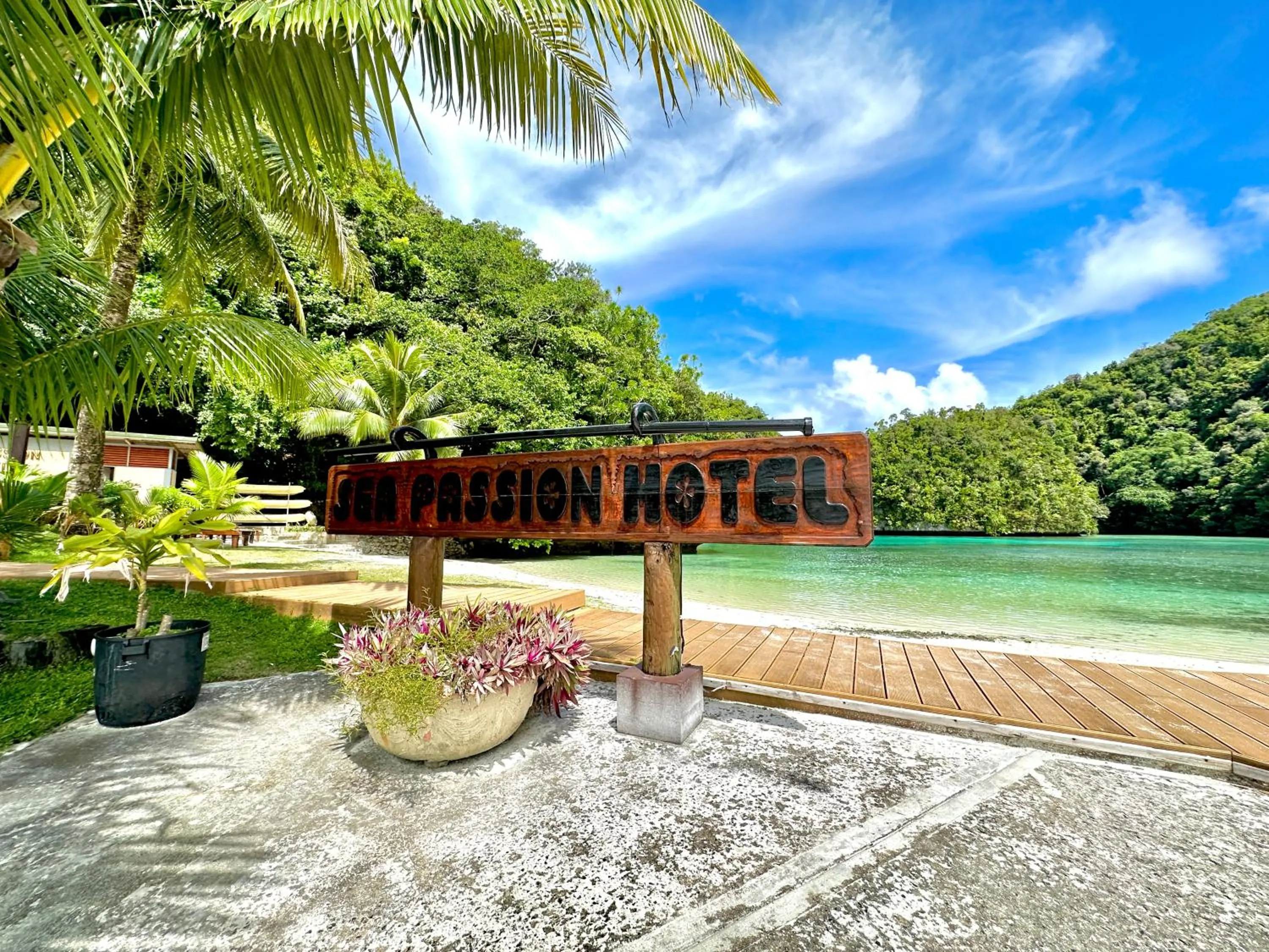 Beach in Sea Passion Hotel