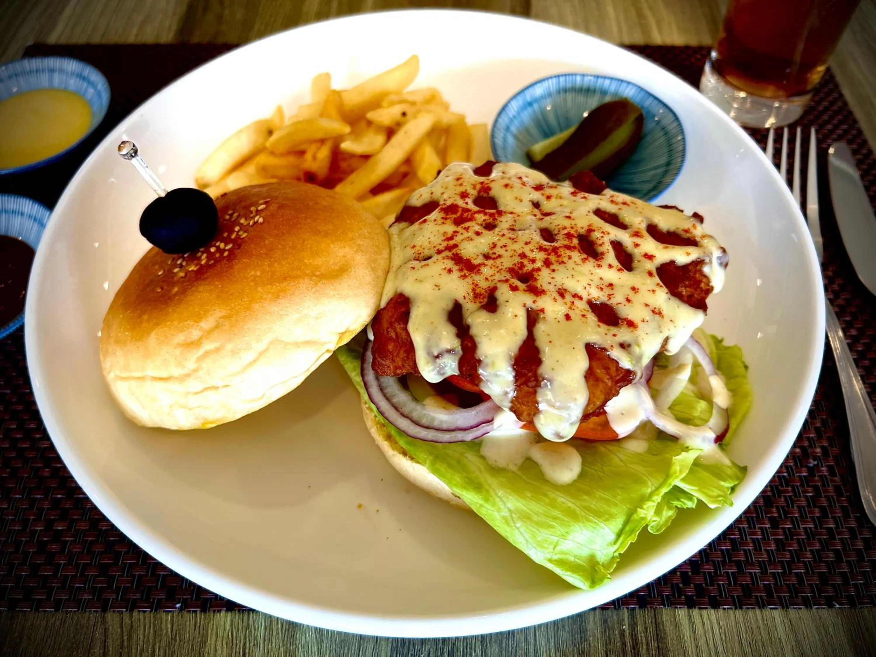 Food close-up in Sea Passion Hotel