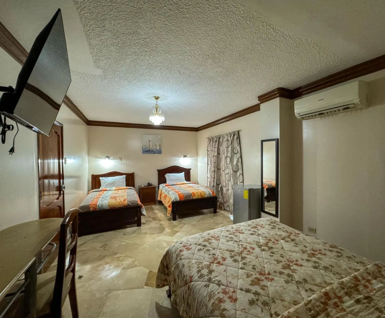 Bed in Hotel Bucaneiro